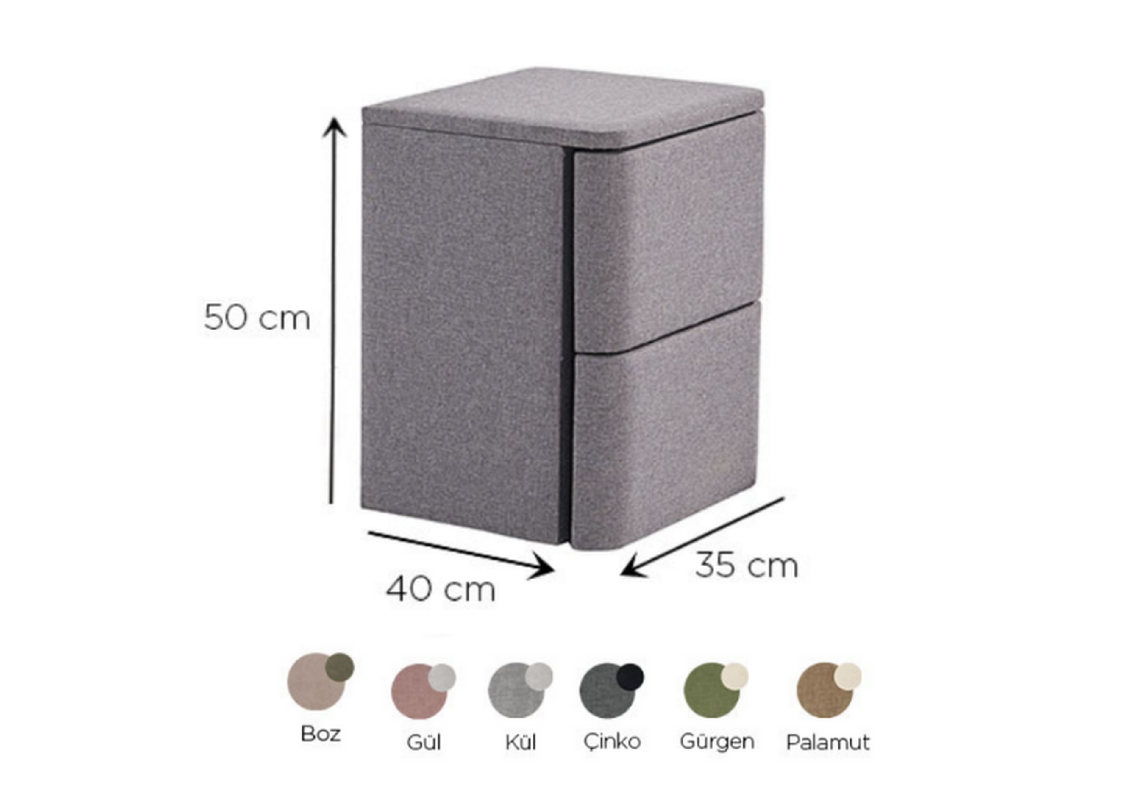 Renk Seçenekleriyle Kişiselleştirin