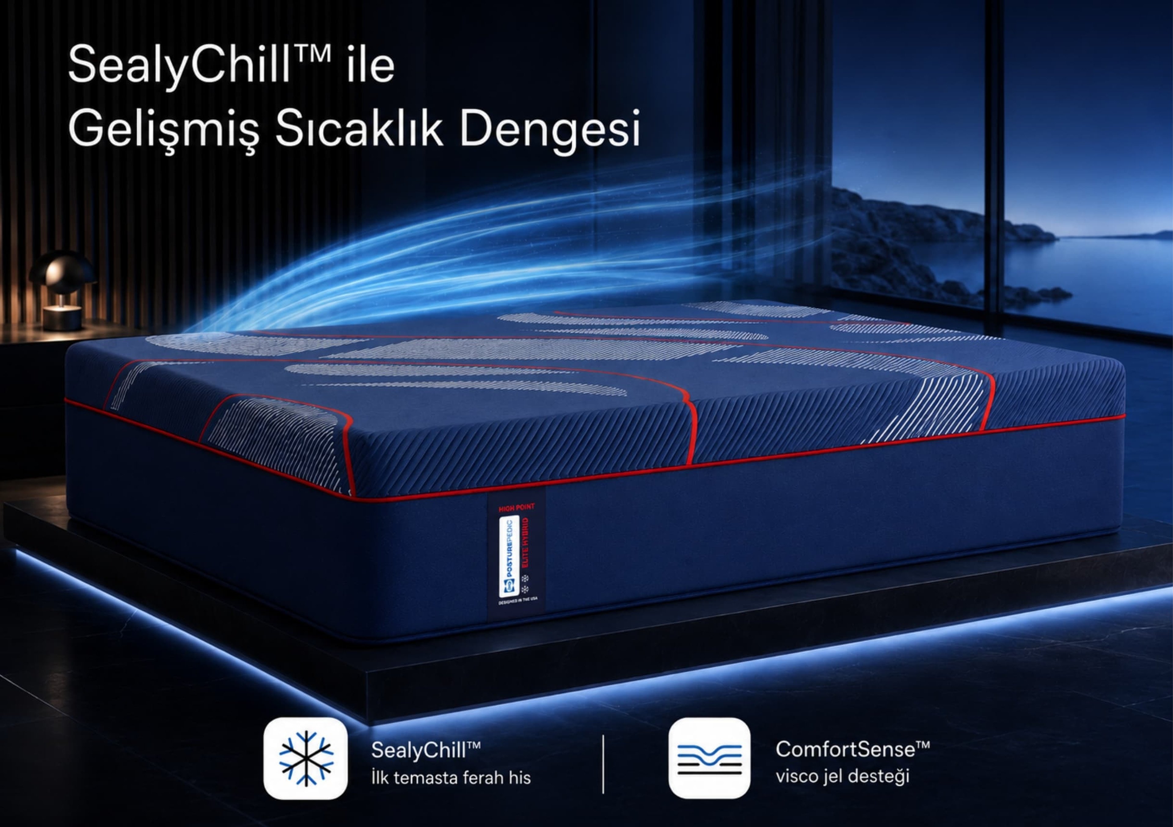 SealyChill™ ile Gelişmiş Sıcaklık Dengesi