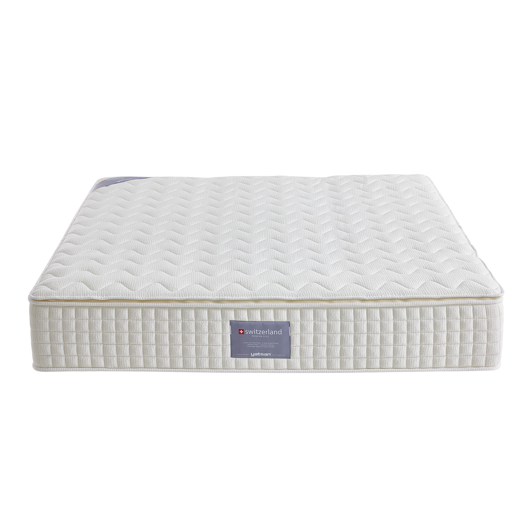 Yatsan Switzerland Premium Plus Çift Taraflı Yatak 01-002427 | Yatsan