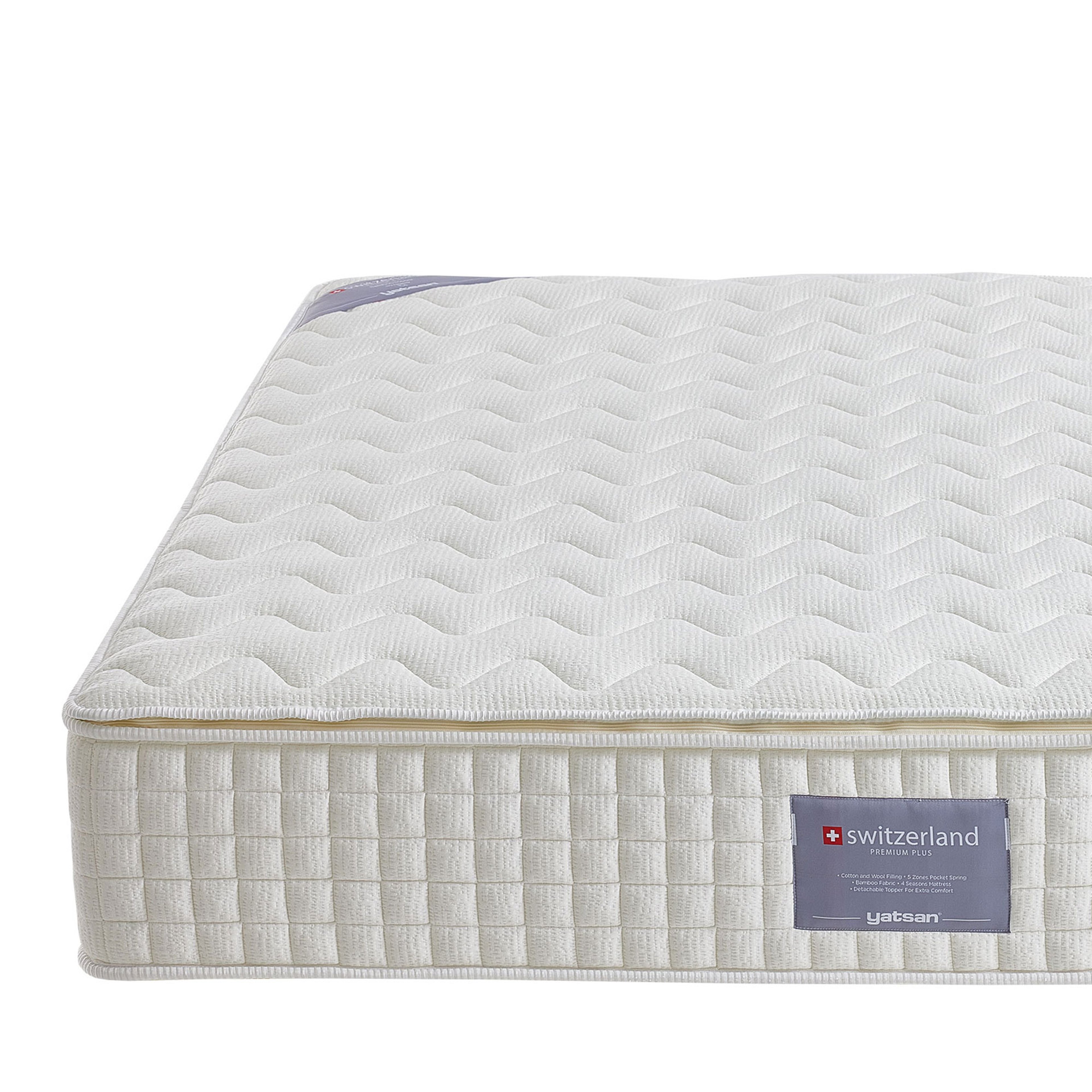 Yatsan Switzerland Premium Plus Çift Taraflı Yatak