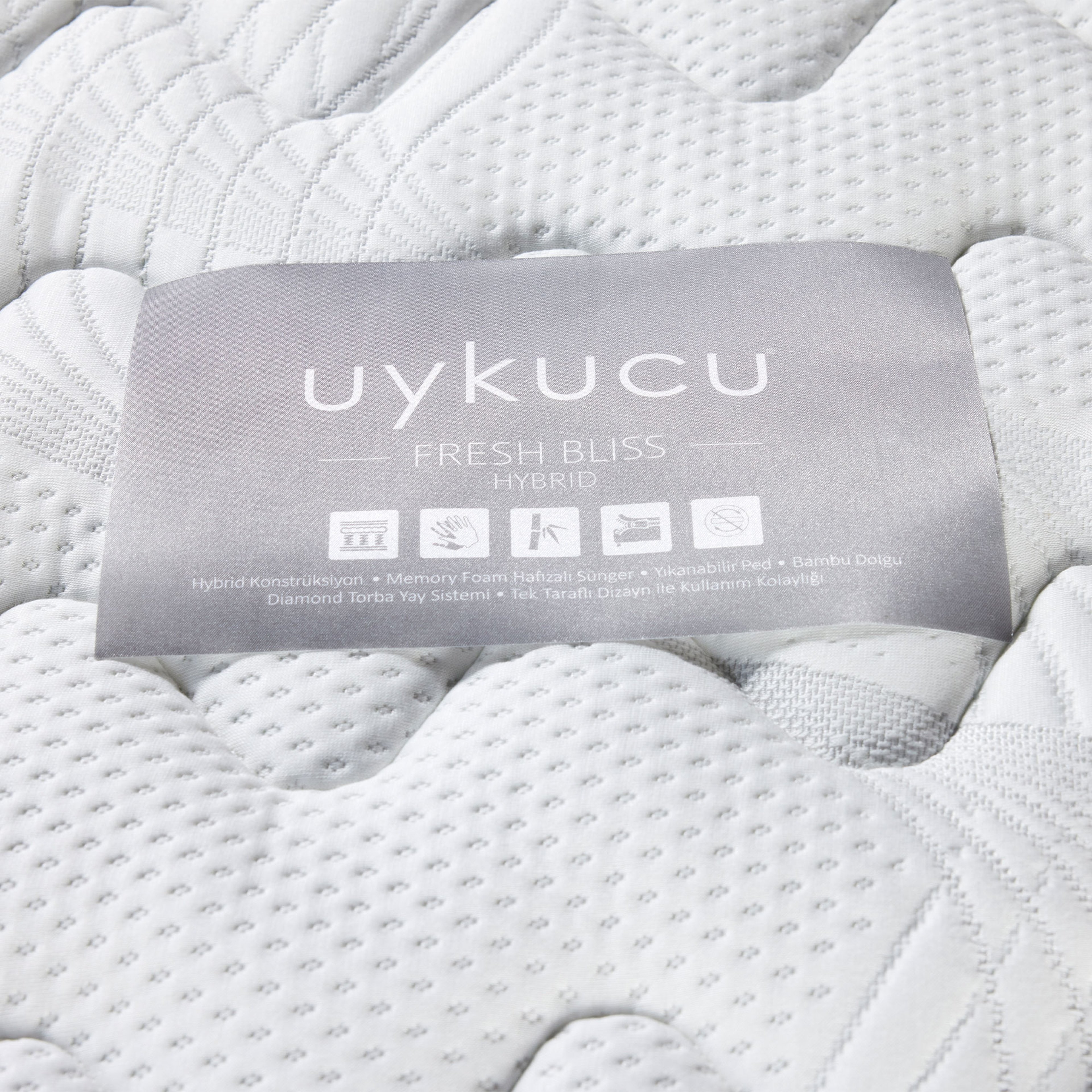 Uykucu Fresh Bliss Çıkarılabilir Pedli Visco Yatak