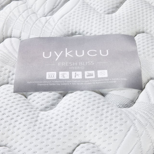 Uykucu Fresh Bliss Çıkarılabilir Pedli Visco Yatak