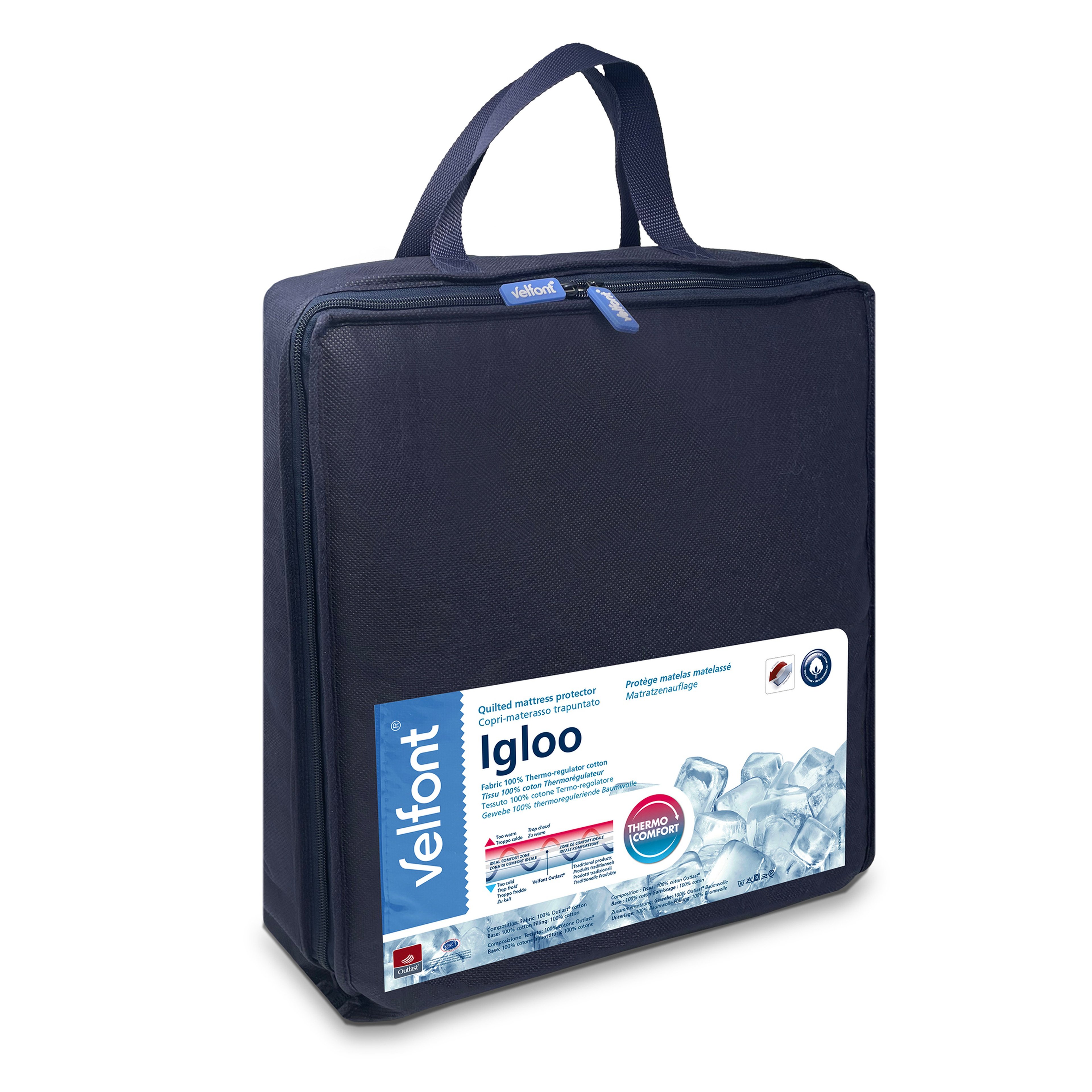 Velfont Frost Outlast Cotton Isı Dengeleyici Alez 90x200