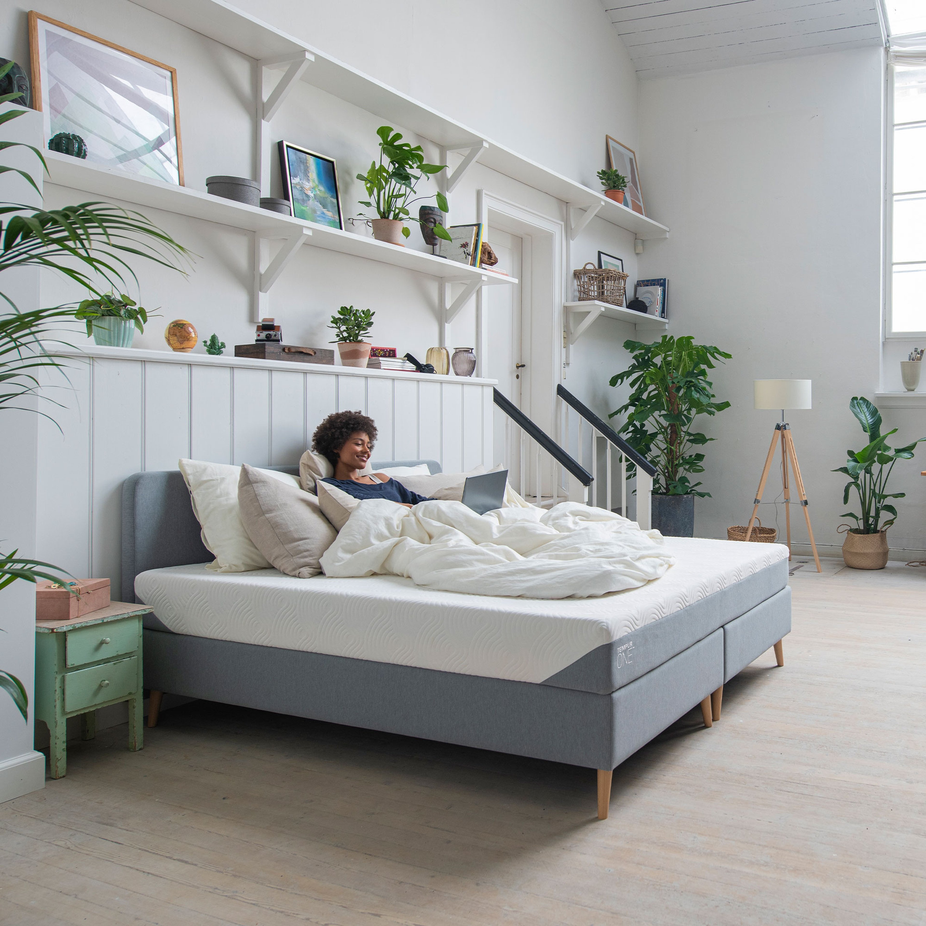 One By Tempur Yıkanabilir Kılıflı 20 cm Yatak