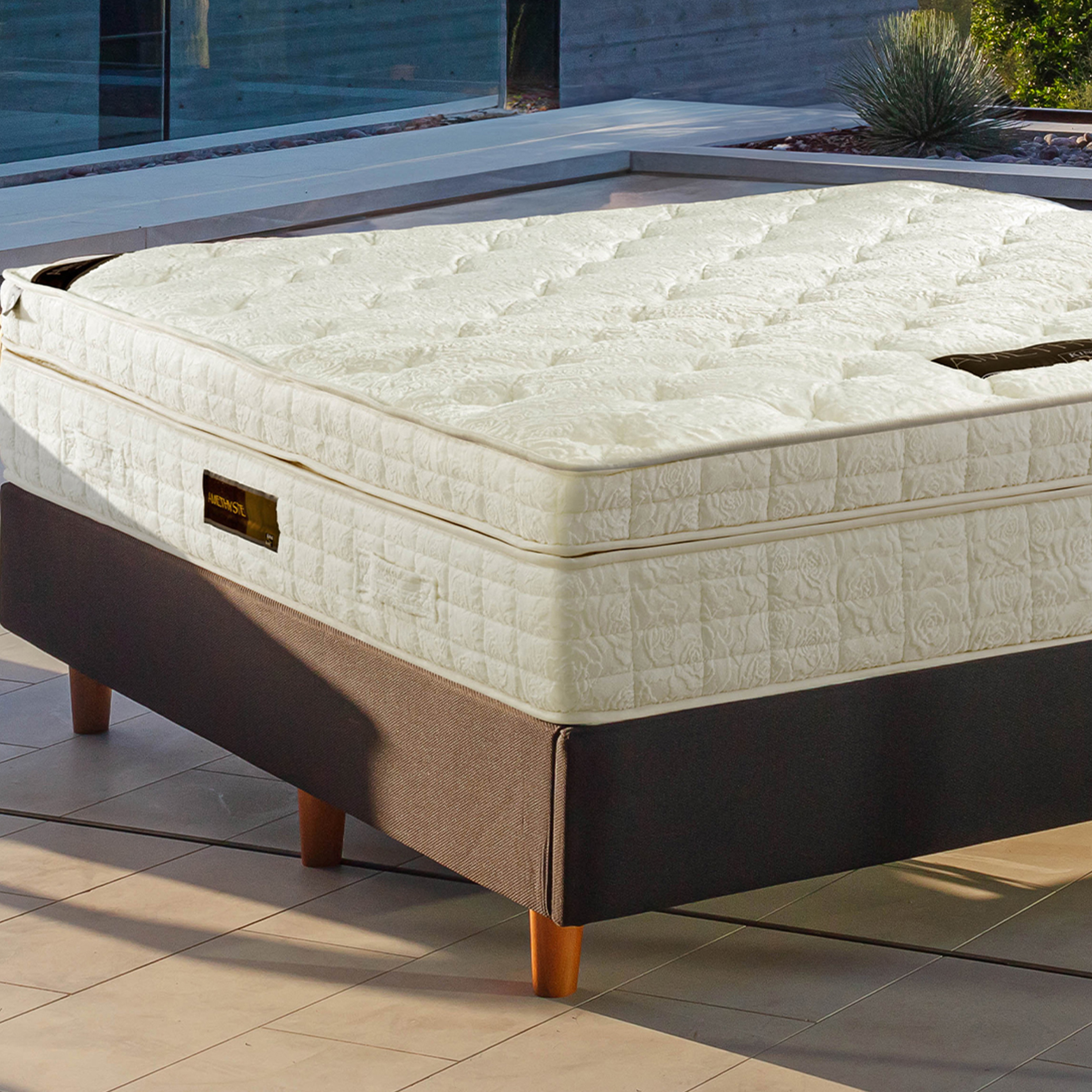 King Koil Amethyste Tay Tüyü Lateks Hybrid Yatak