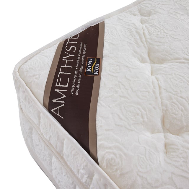 King Koil Amethyste Tay Tüyü Lateks Hybrid Yatak