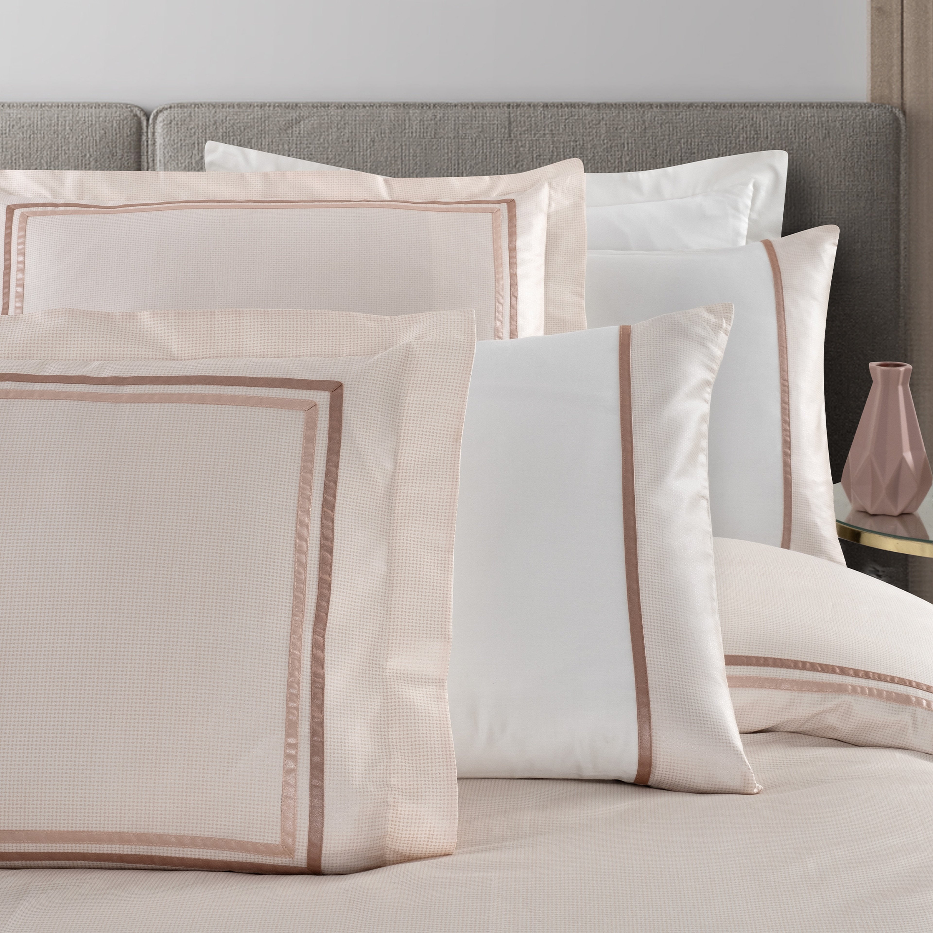 Yatsan Maison Shiny Merserize Pamuk Kiremit Çift Kişilik Nevresim Takımı