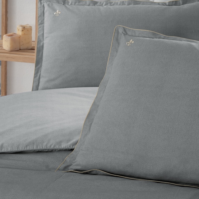 Yatsan Maison Comfy And Cosy  Pamuklu Gri Çift Kişilik Nevresim Takımı