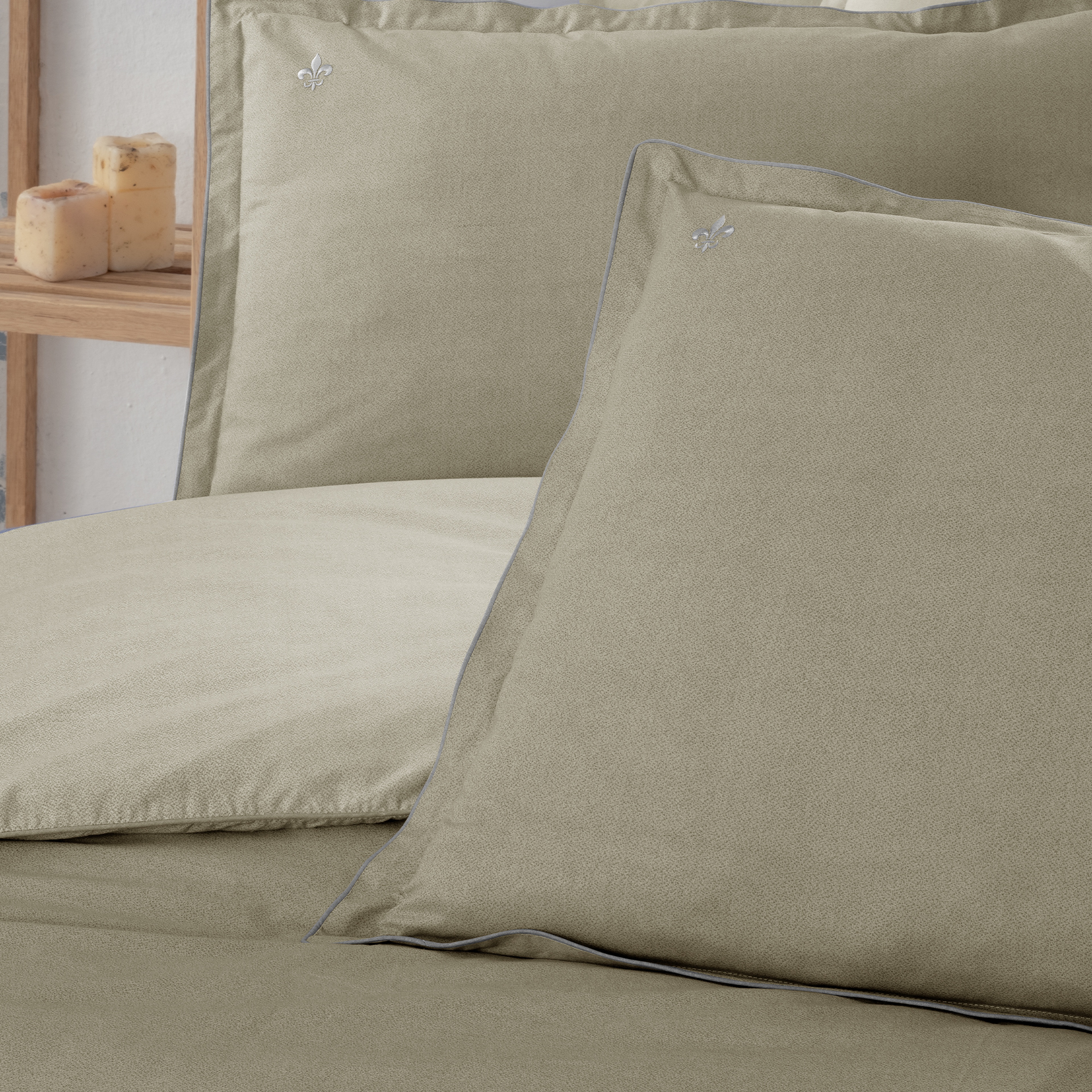 Yatsan Maison Comfy And Cosy Pamuklu Bej Çift Kişilik Nevresim Takımı