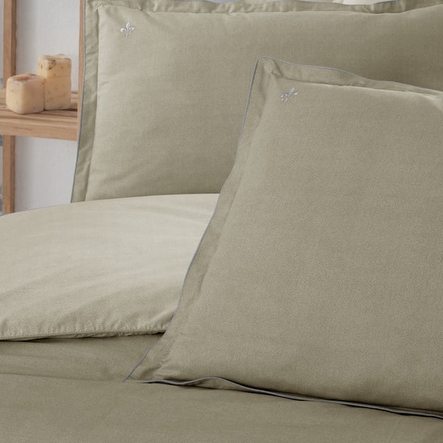 Yatsan Maison Comfy And Cosy Pamuklu Bej Çift Kişilik Nevresim Takımı