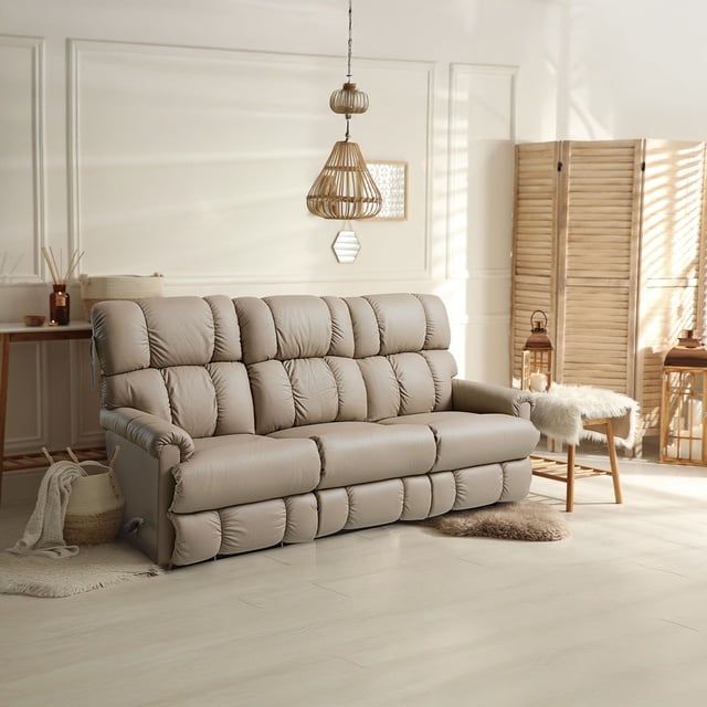 La-Z-Boy Pinnacle Madras Mushroom Üçlü Koltuk