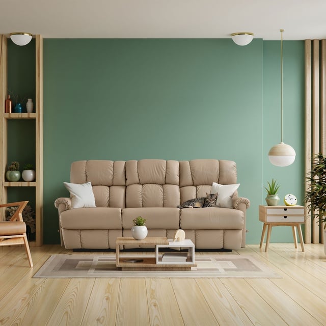 La-Z-Boy Pinnacle Madras Mushroom Üçlü Koltuk