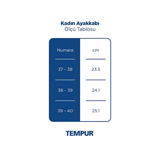 Tempur Zada Siyah Suet Kadın Ayakkabı