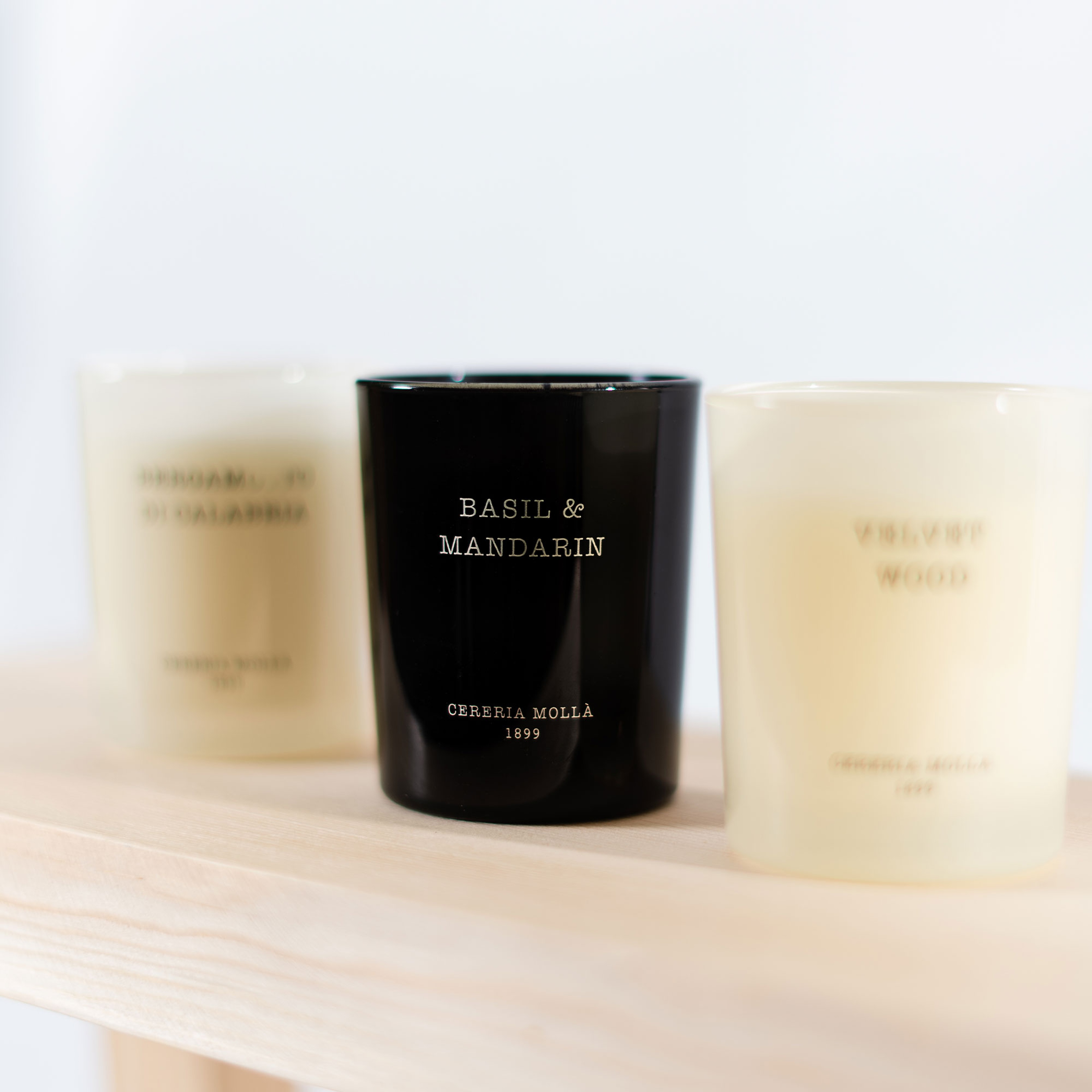 Basil & Mandarin Organik Mum 230 gr
