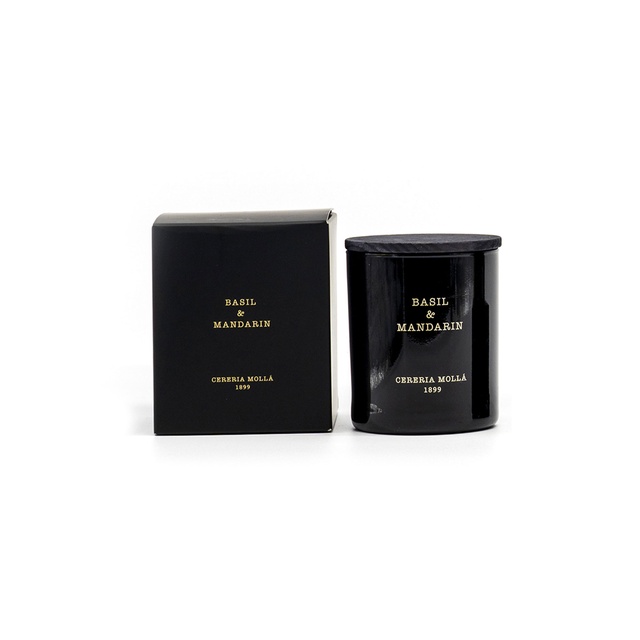 Basil & Mandarin Organik Mum 600 gr