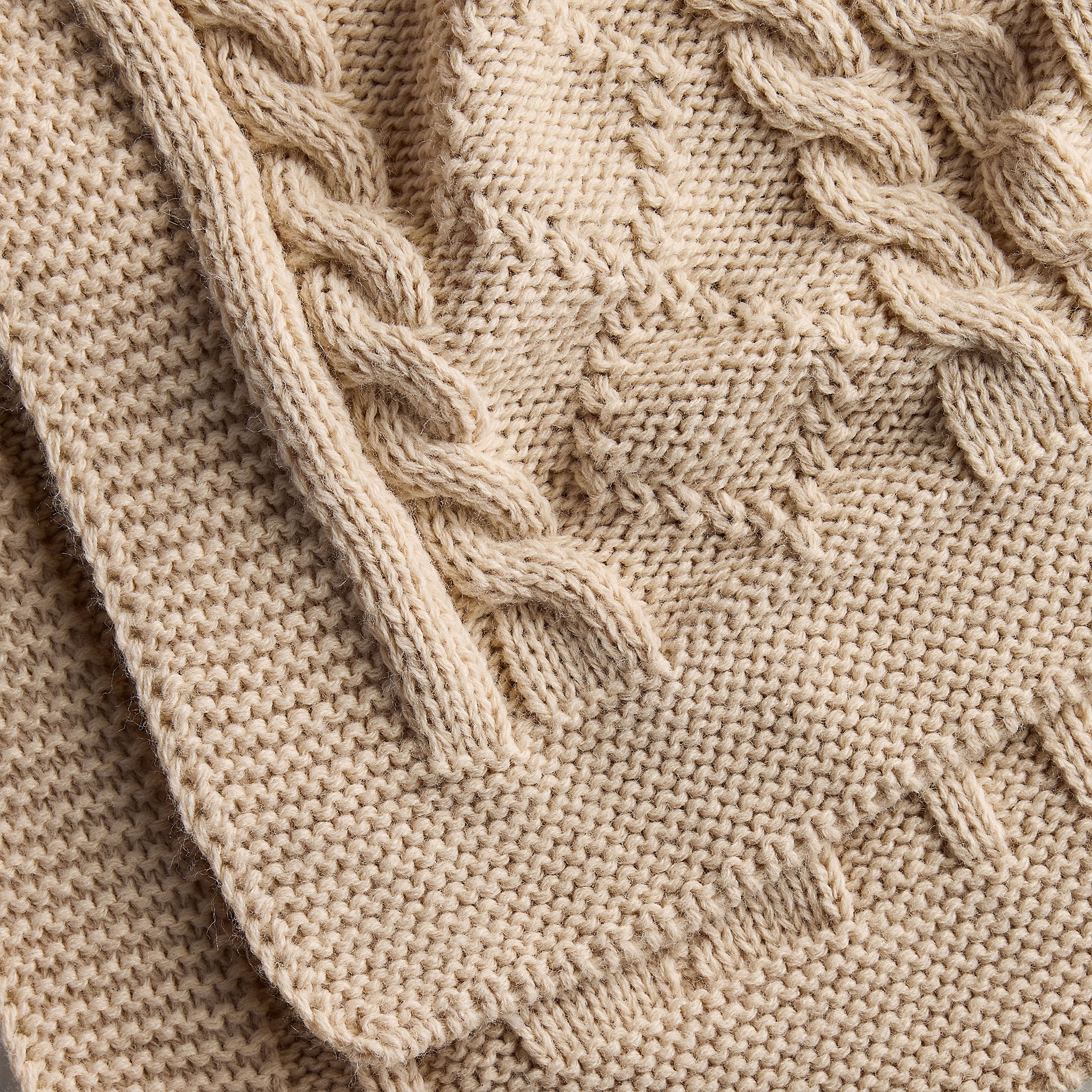 Yatsan Maison Dali Throw TV Battaniyesi Latte