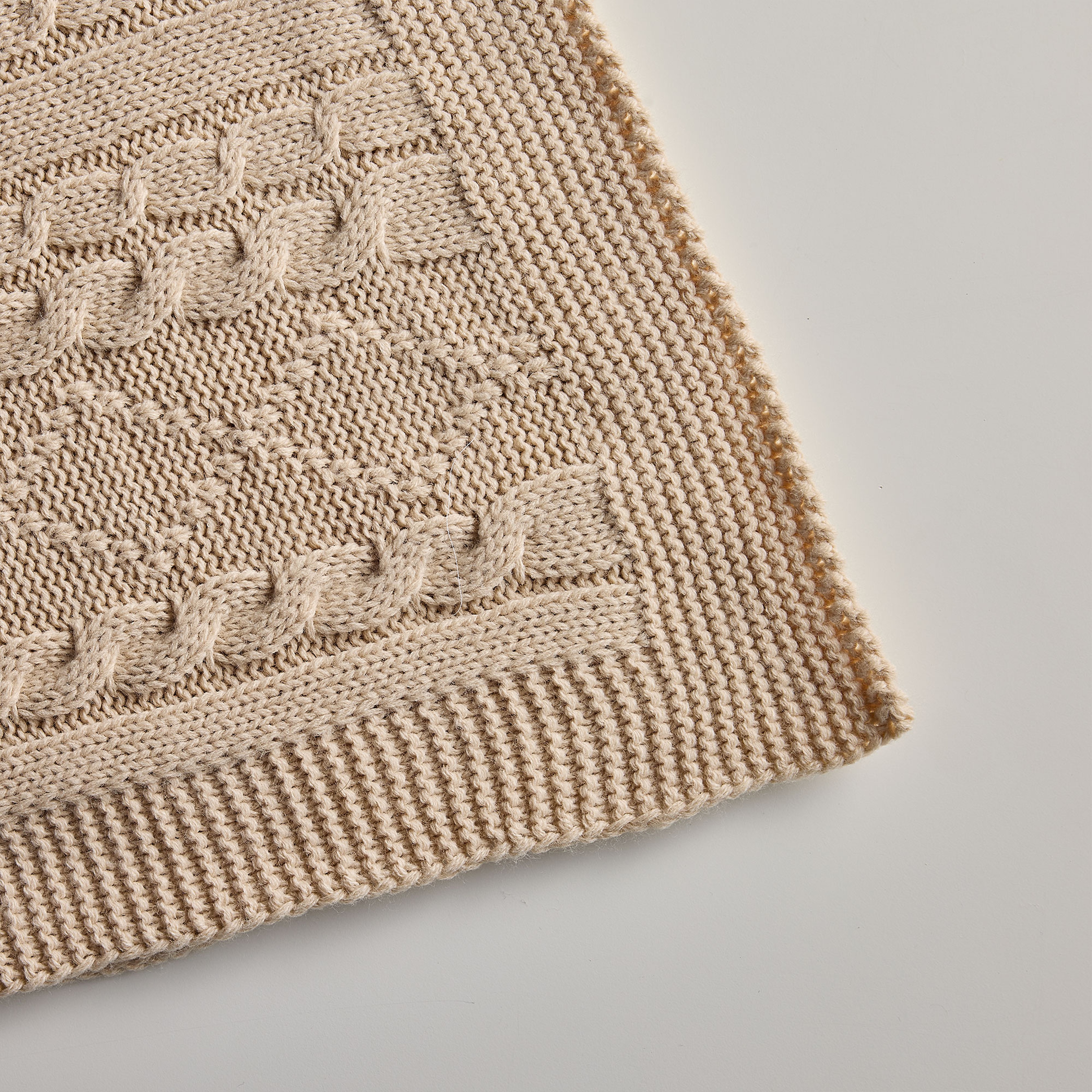 Yatsan Maison Dali Throw TV Battaniyesi Latte