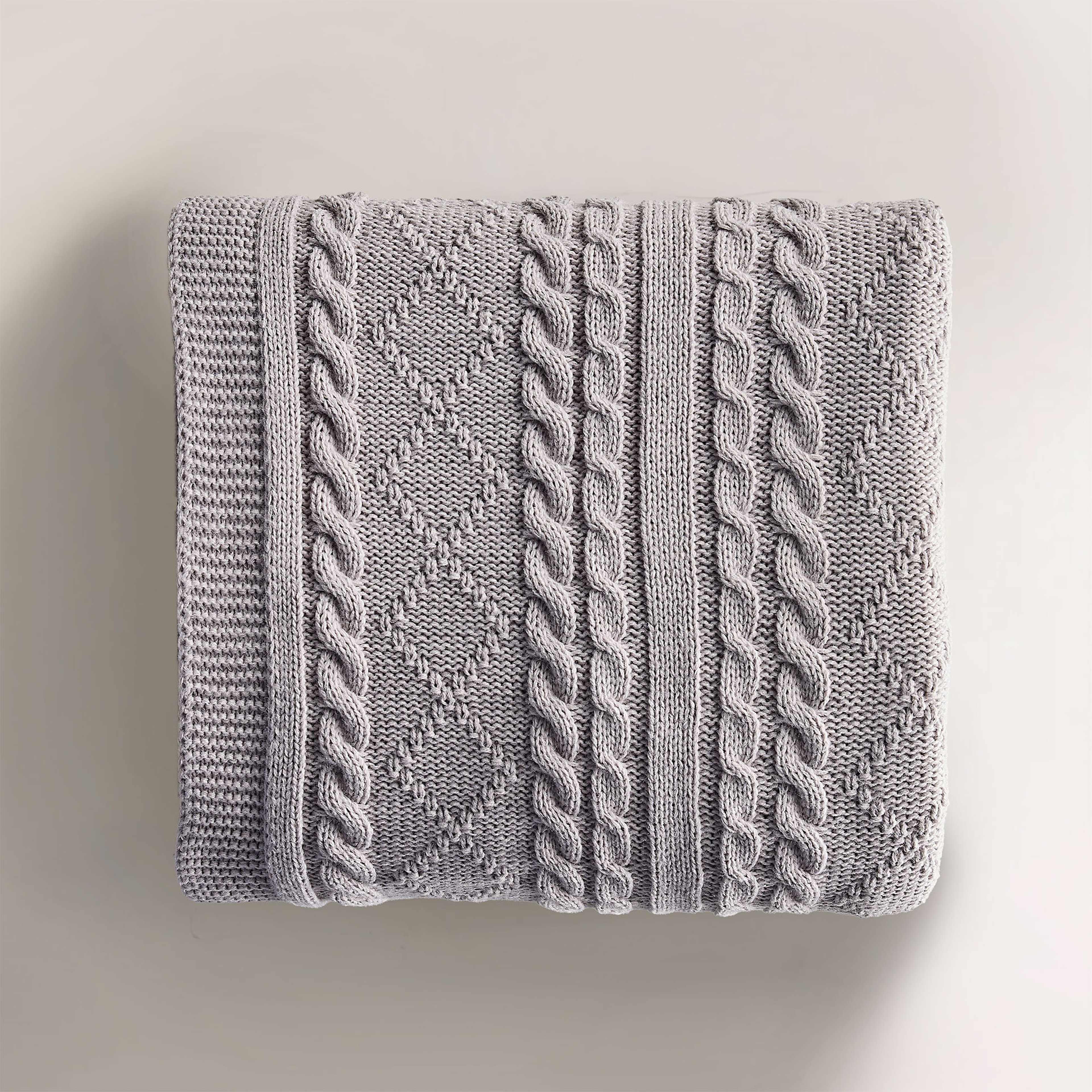 Yatsan Maison Dali Throw TV Battaniyesi Gri