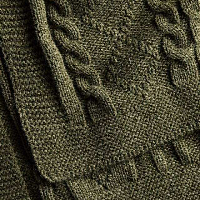 Yatsan Maison Dali Throw TV Battaniyesi Haki