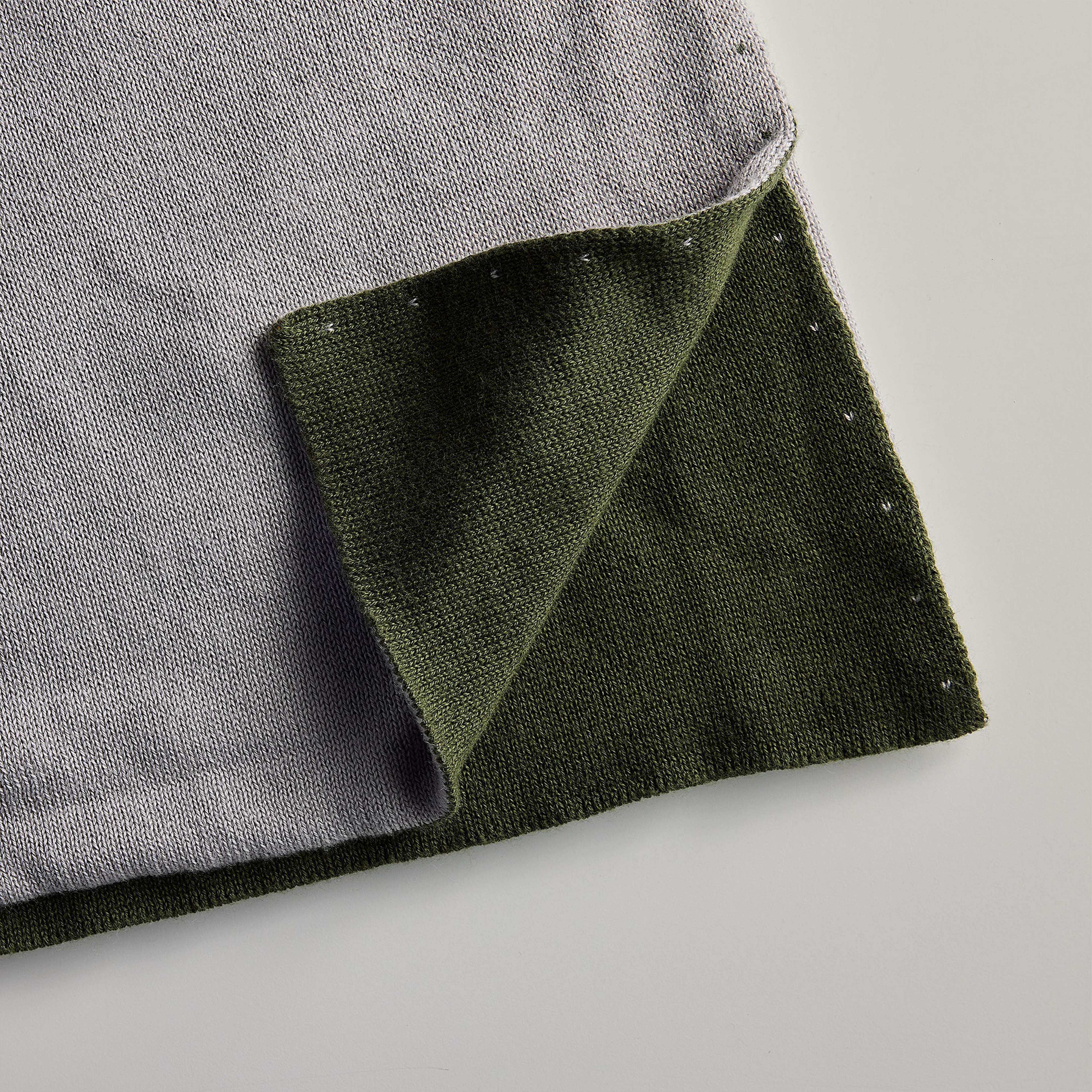 Yatsan Maison Albina Throw TV Battaniyesi Haki-Gri