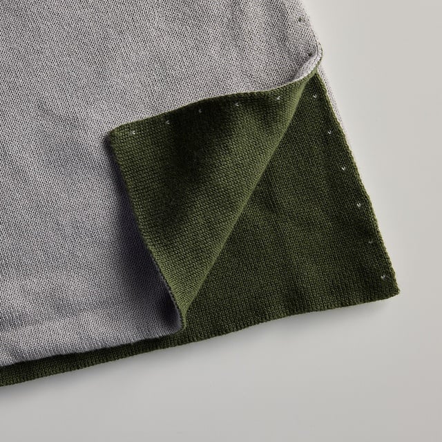 Yatsan Maison Albina Throw TV Battaniyesi Haki-Gri