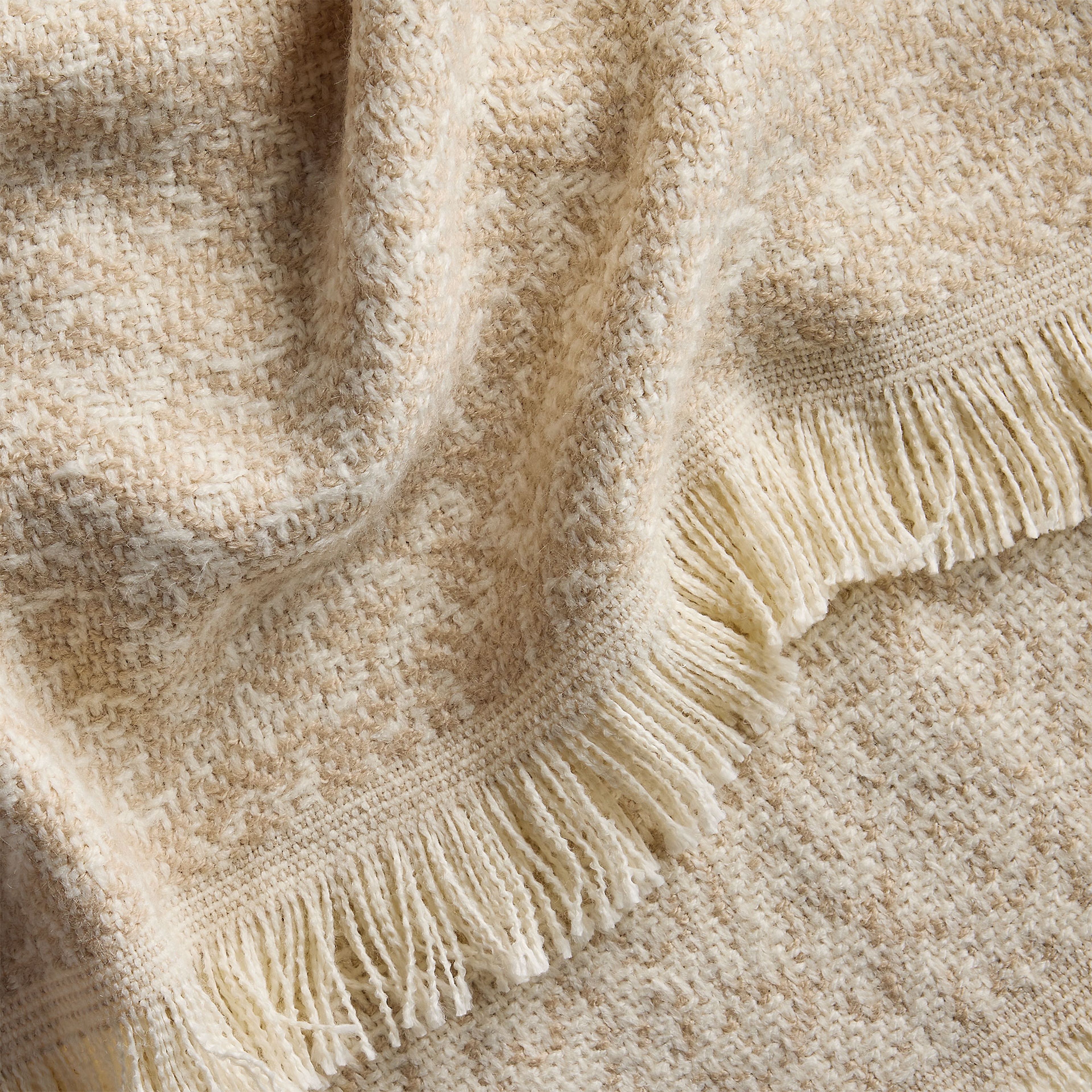 Yatsan Maison Brigid Throw TV Battaniyesi Latte