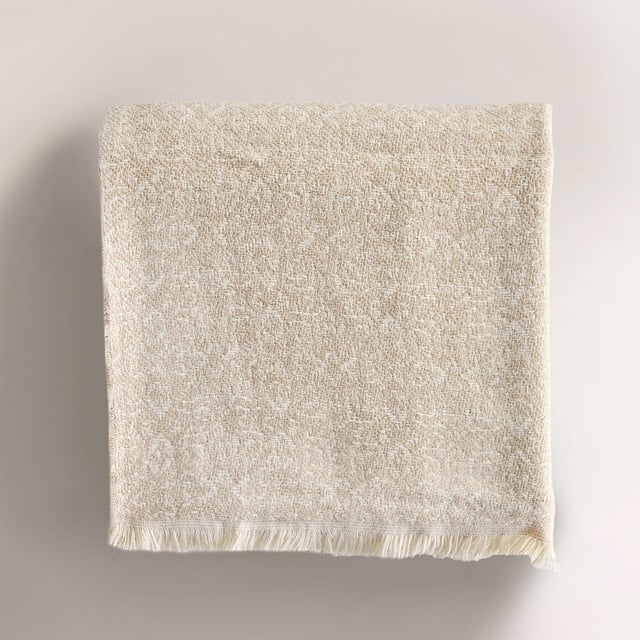 Yatsan Maison Brigid Throw TV Battaniyesi Latte