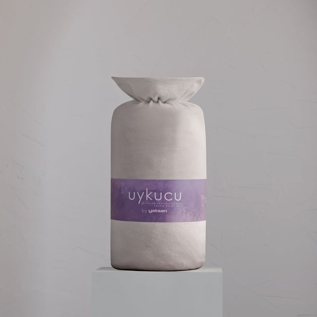 Uykucu Elastan Lastikli Çarşaf Seti Taş Rengi