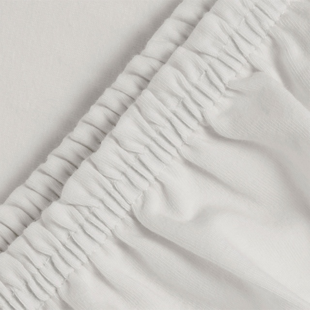 Uykucu Elastan Lastikli Çarşaf Seti Ekru