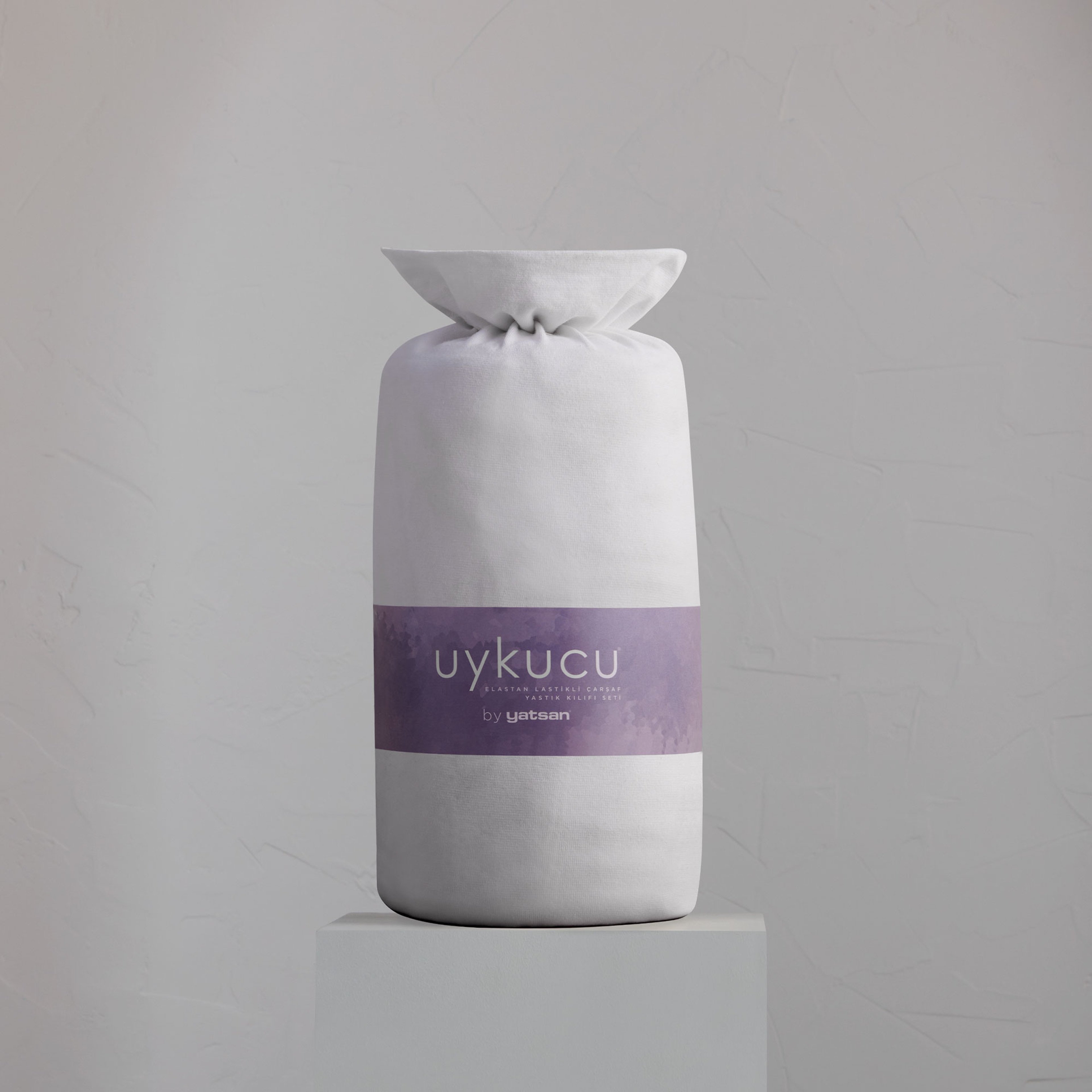 Uykucu Elastan Lastikli Çarşaf Seti Beyaz