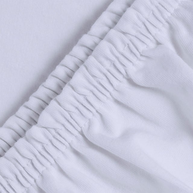 Uykucu Elastan Lastikli Çarşaf Seti Beyaz