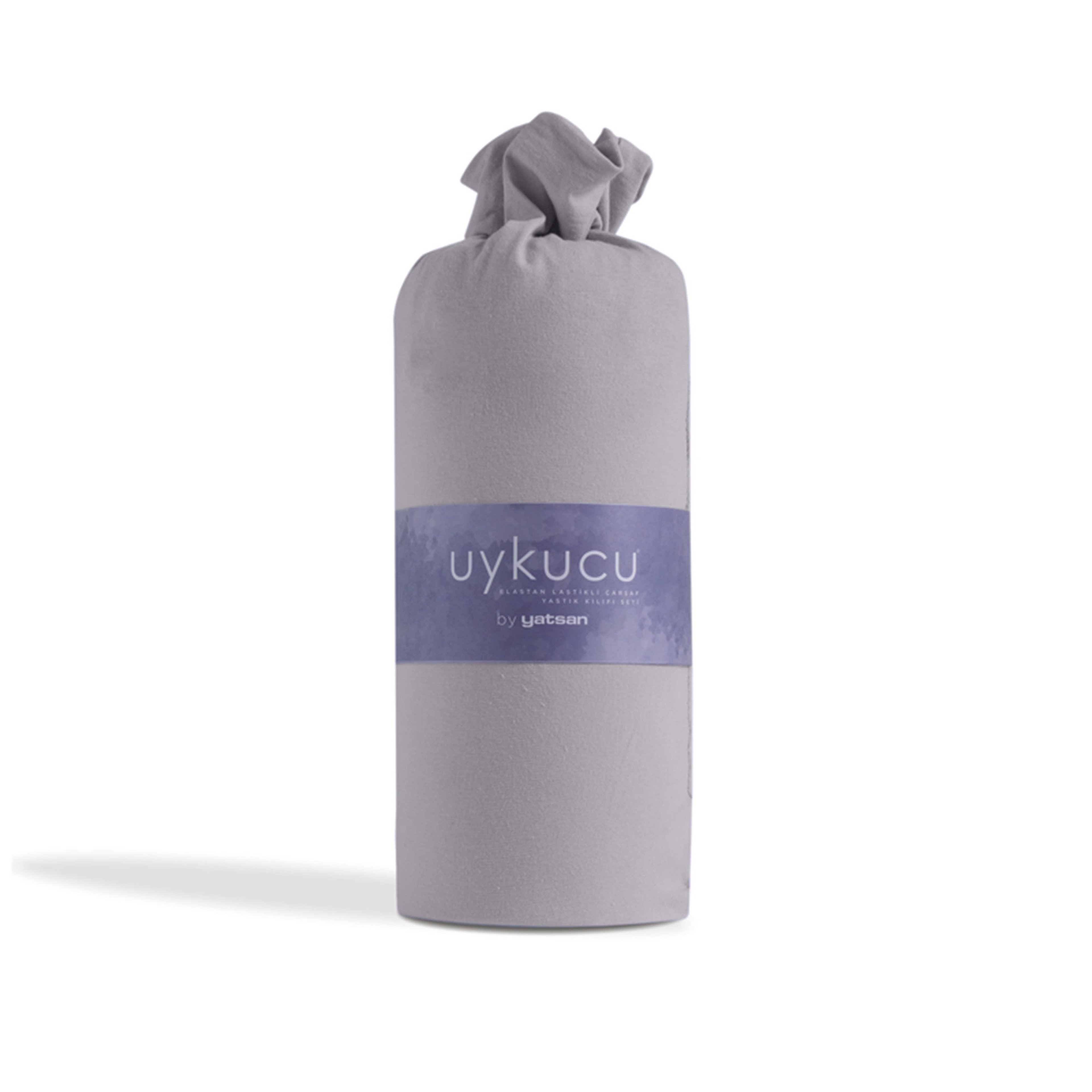 Uykucu Elastan Lastikli Çarşaf Seti Taş Rengi