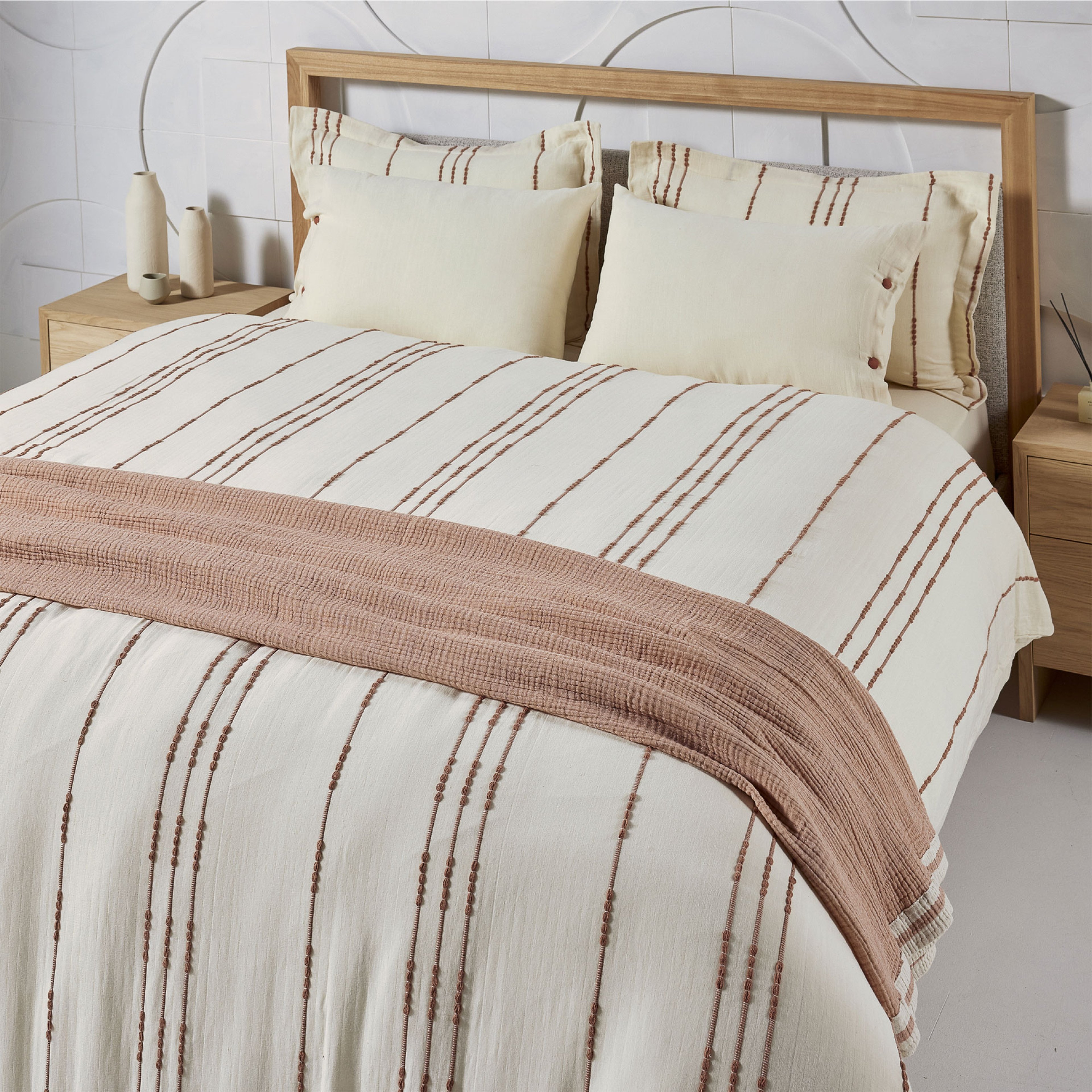 Yatsan Maison Müslin Mocha Nevresim Takımı