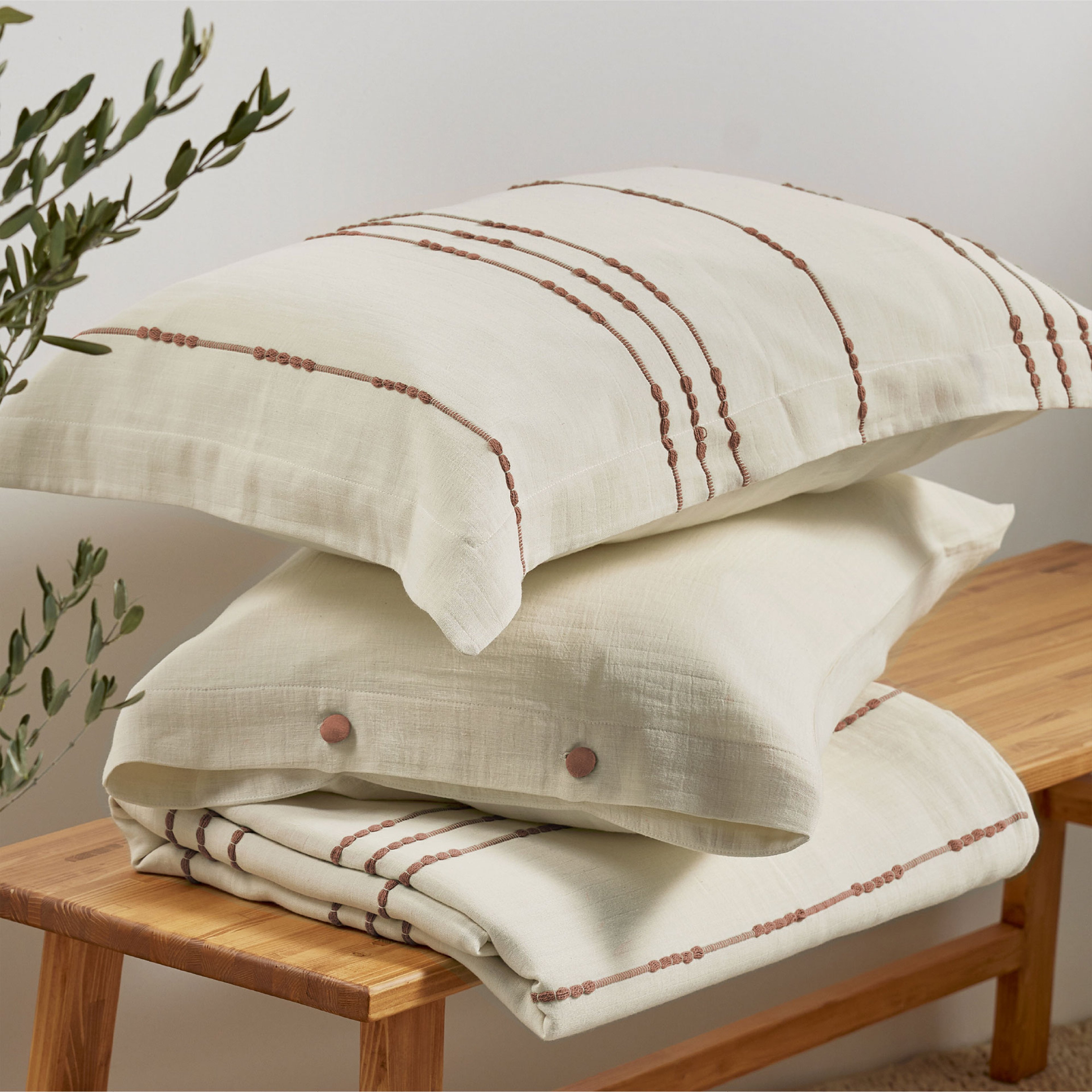 Yatsan Maison Müslin Mocha Nevresim Takımı