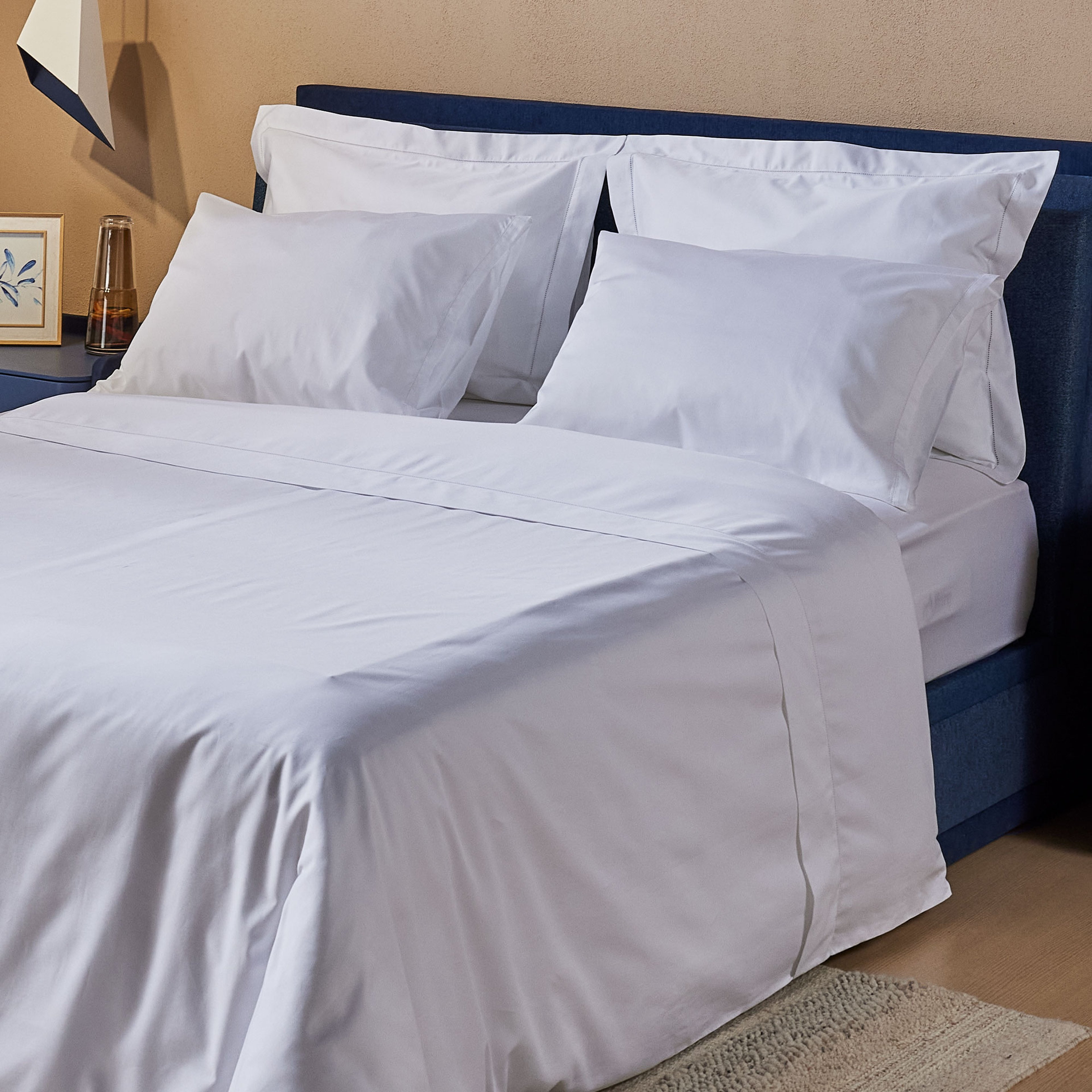 Yatsan Maison Lacelle Fitted Beyaz Nevresim Takımı