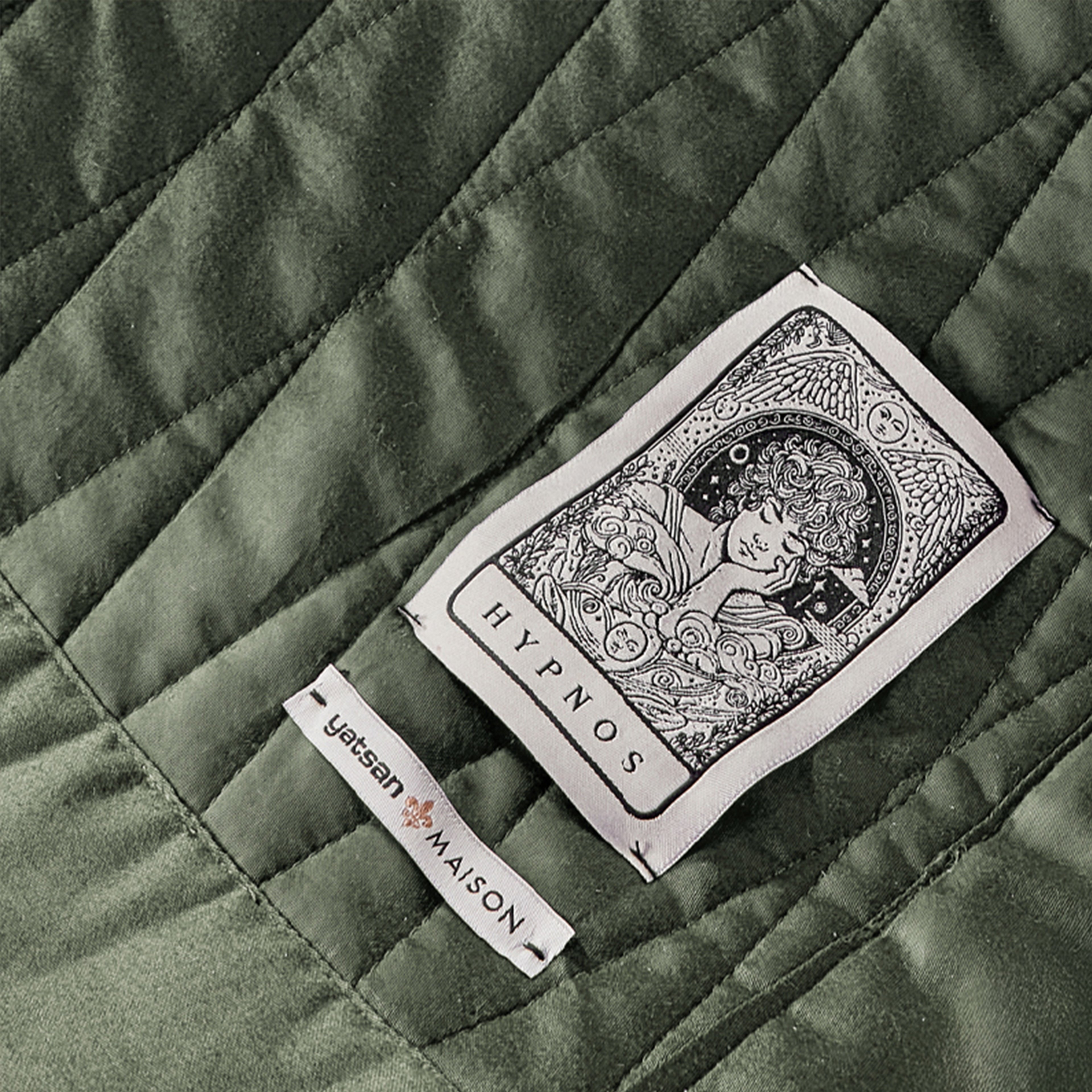 Yatsan Maison Hypnos Yatak Örtüsü Haki