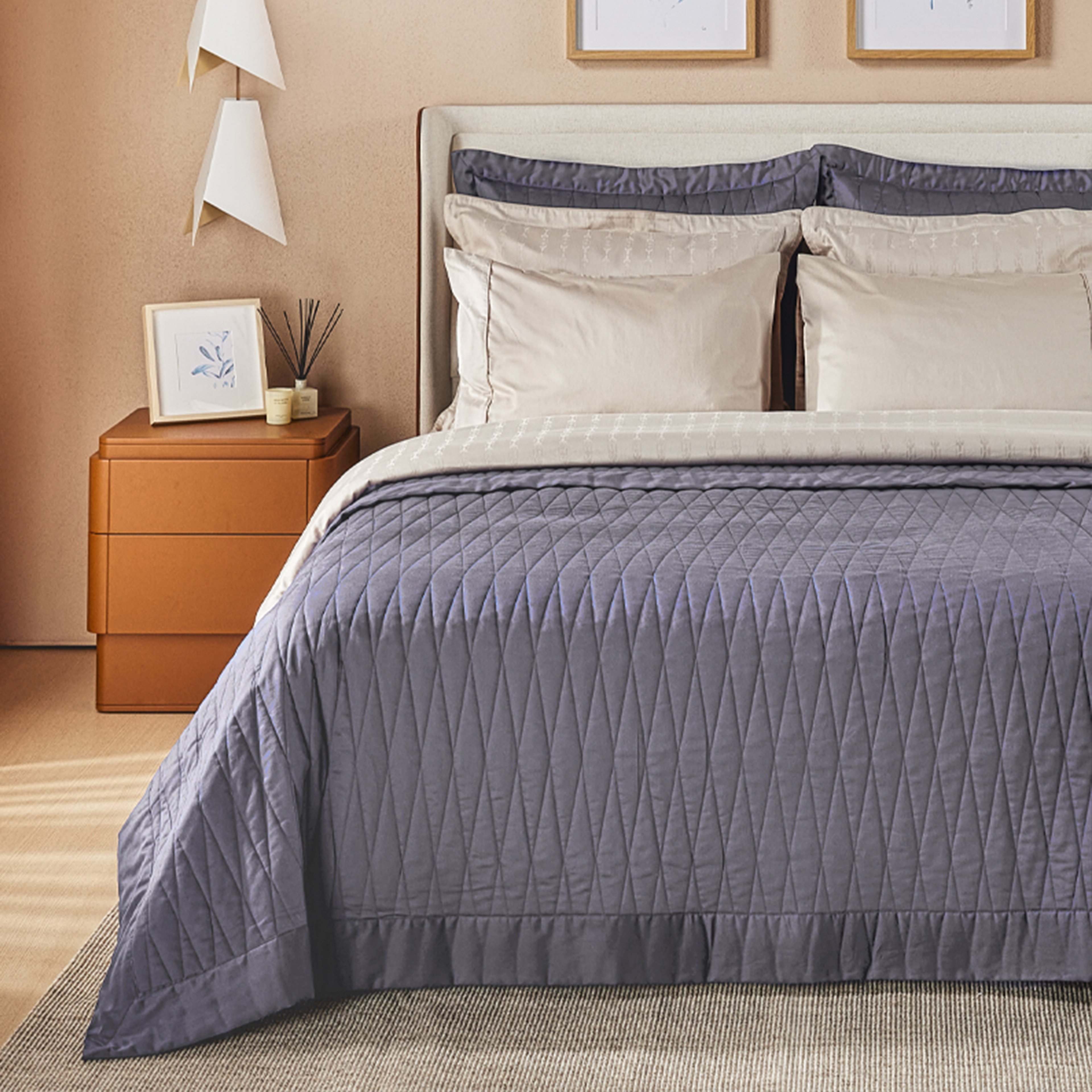 Yatsan Maison Hypnos Yatak Örtüsü Gri