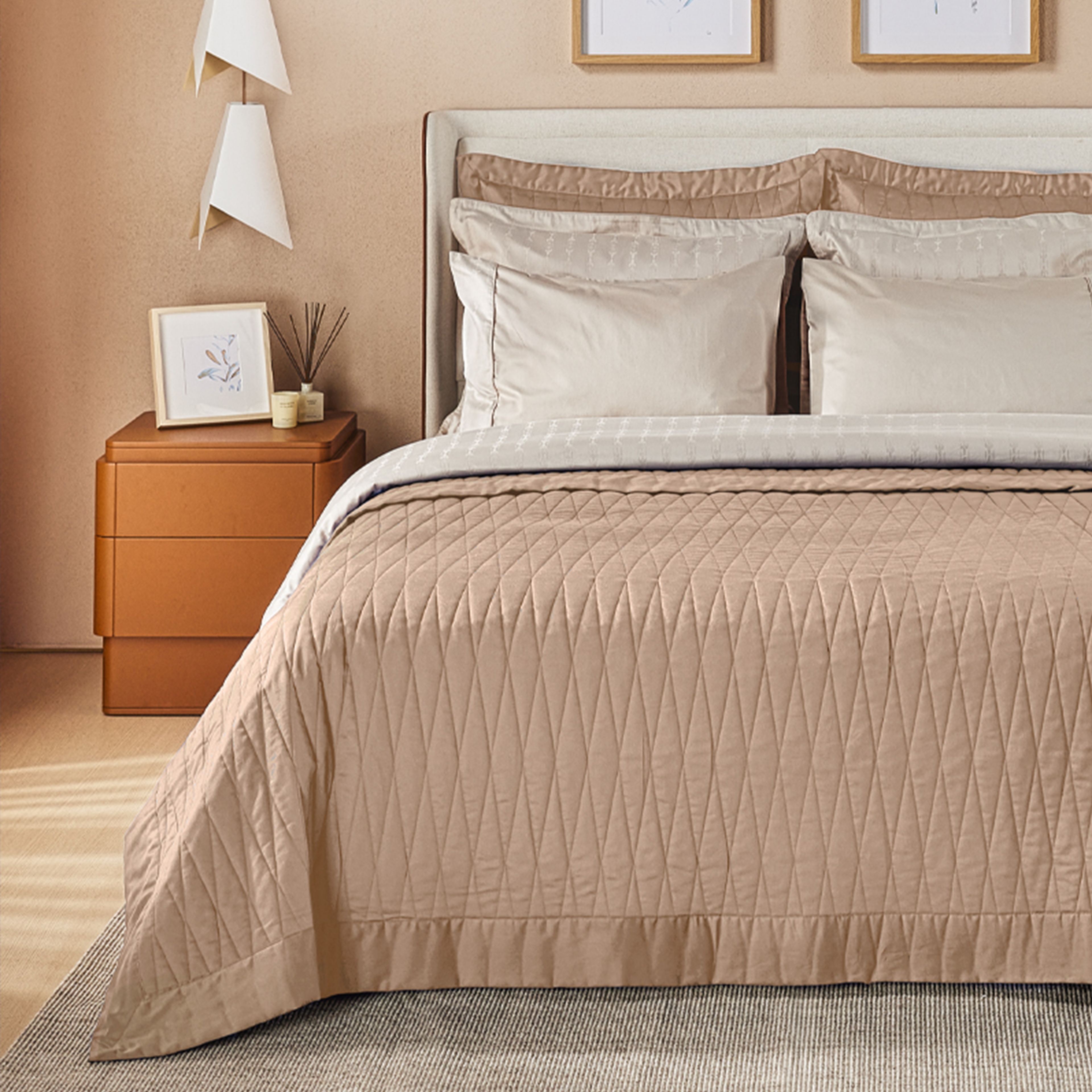 Yatsan Maison Hypnos Yatak Örtüsü Latte