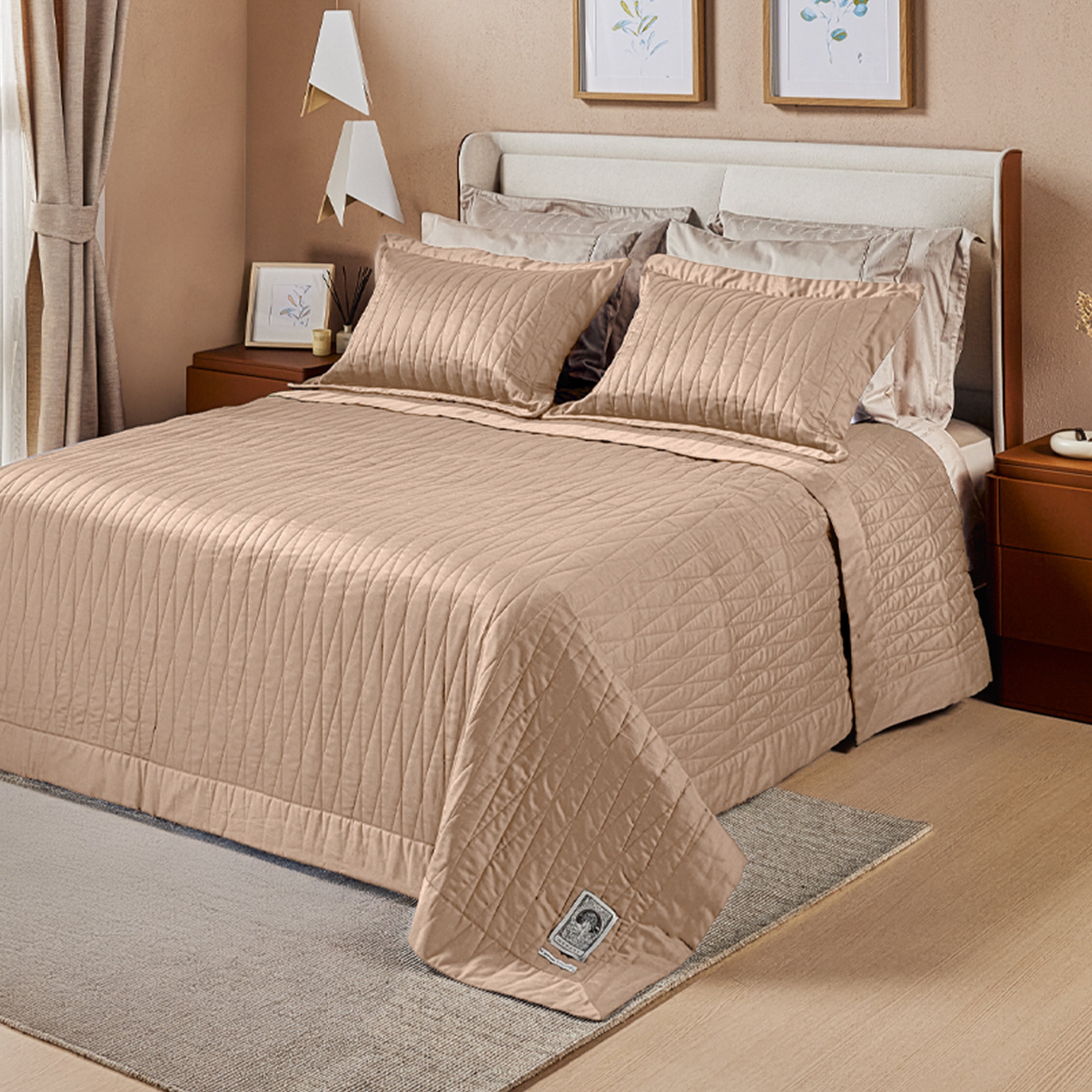 Yatsan Maison Hypnos Yatak Örtüsü Latte