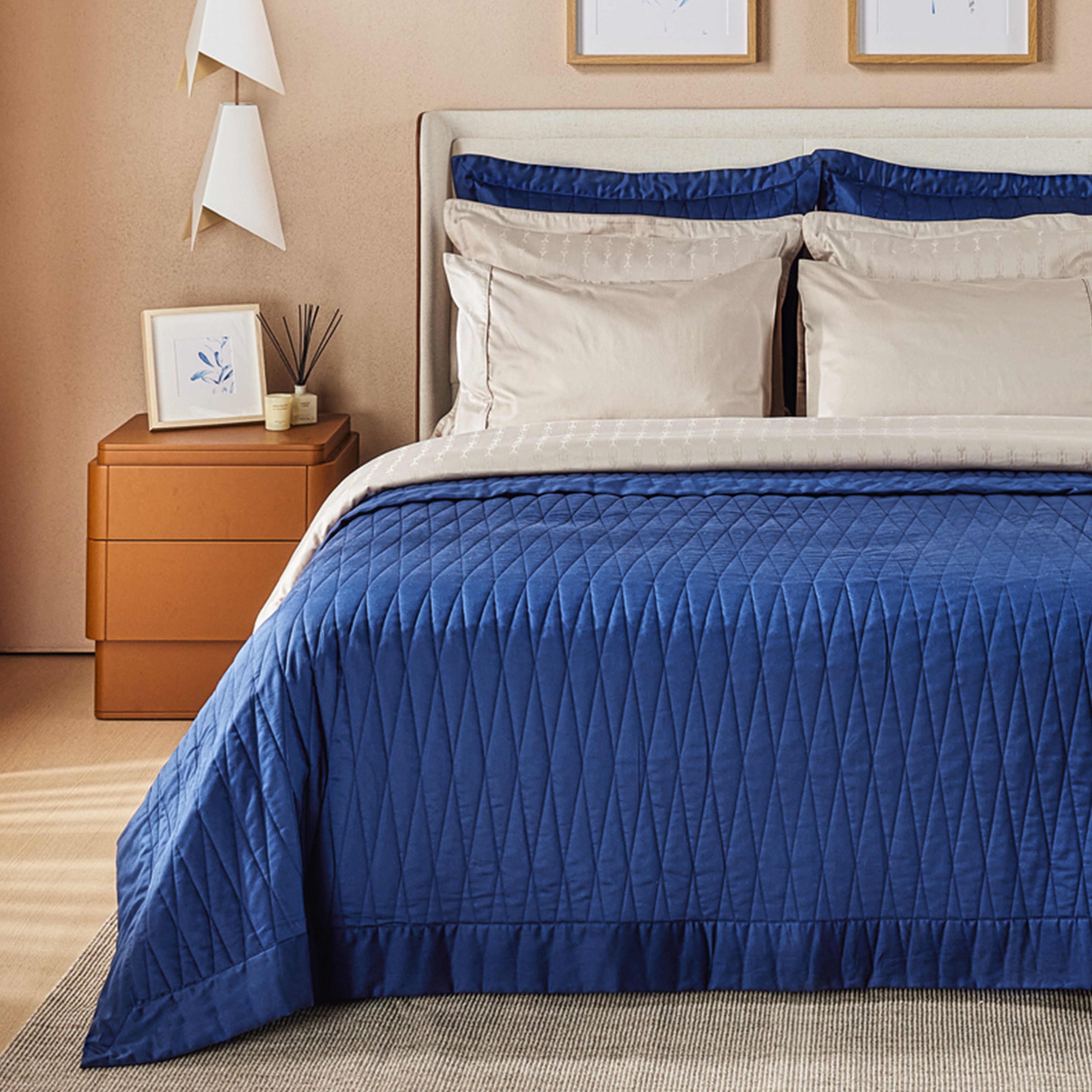 Yatsan Maison Hypnos Yatak Örtüsü Lacivert