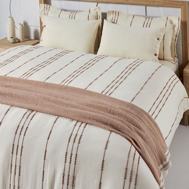 Yatsan Maison Müslin Mocha Çift Kişilik Pike