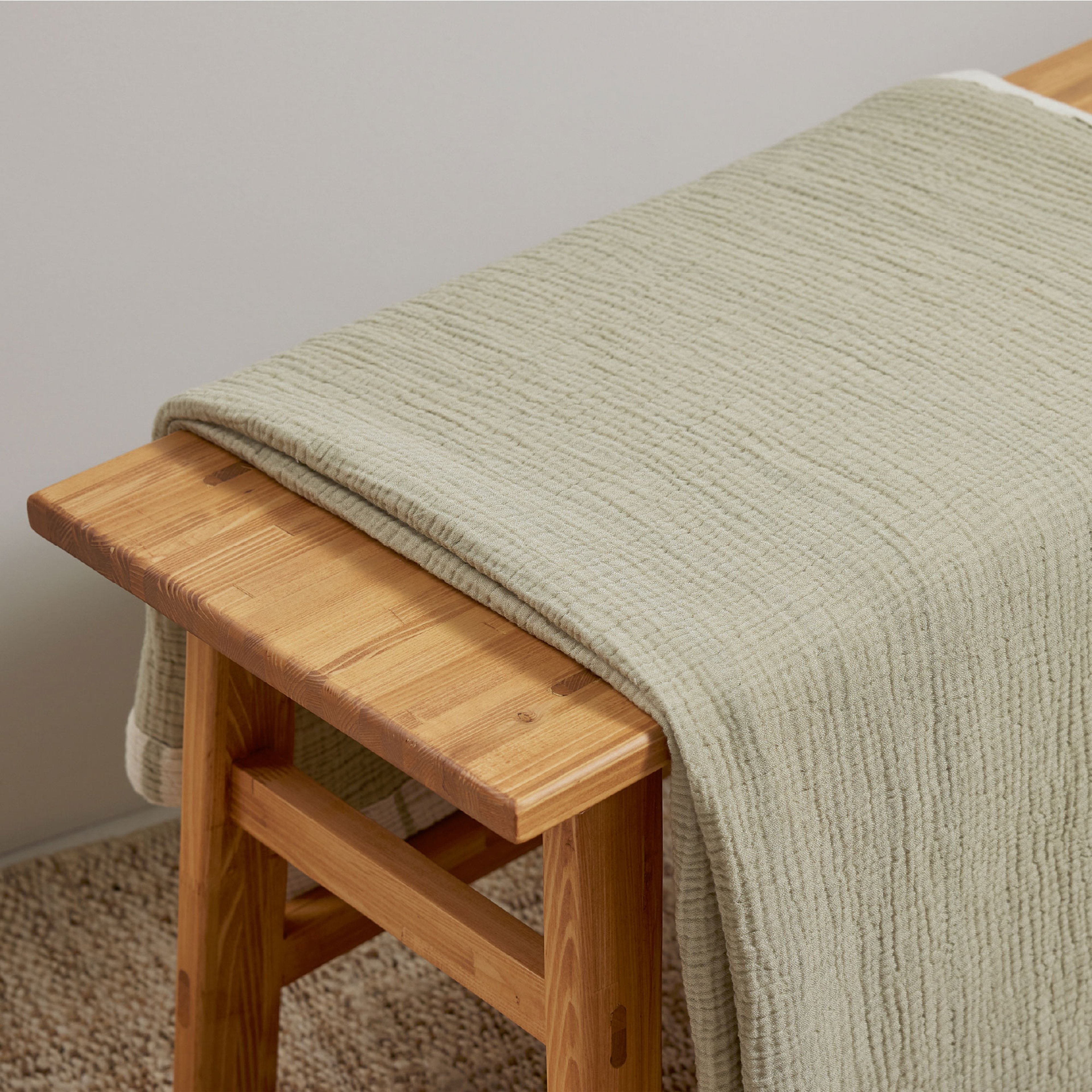 Yatsan Maison Müslin Adaçayı Çift Kişilik Pike