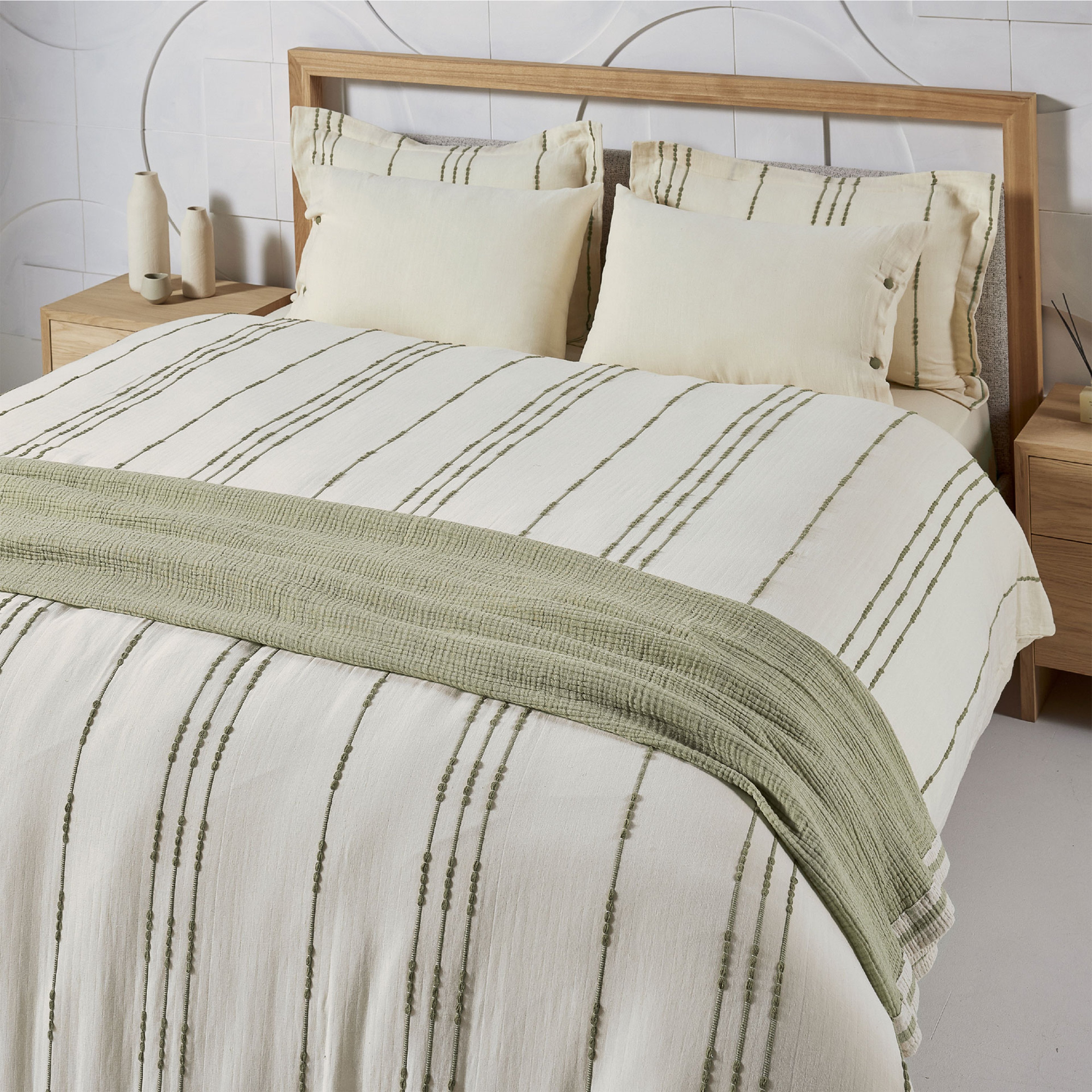 Yatsan Maison Müslin Adaçayı Nevresim Takımı