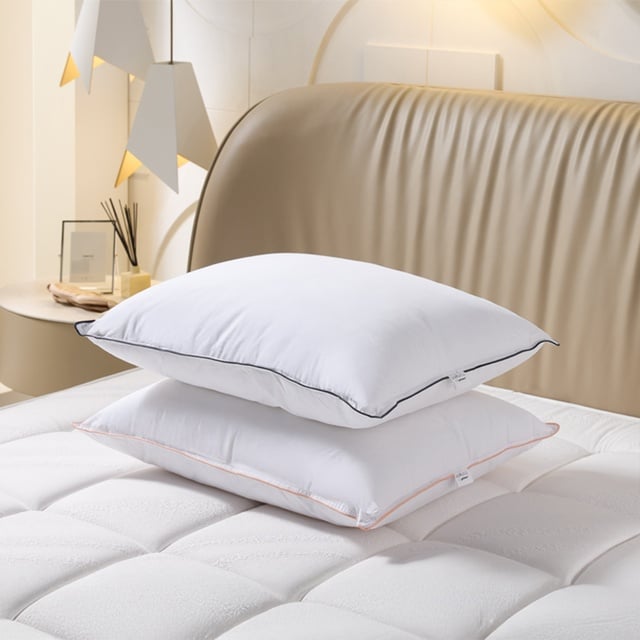 Uykucu Çiftlere Özel 2'li Mikrojel Pamuklu Yastık