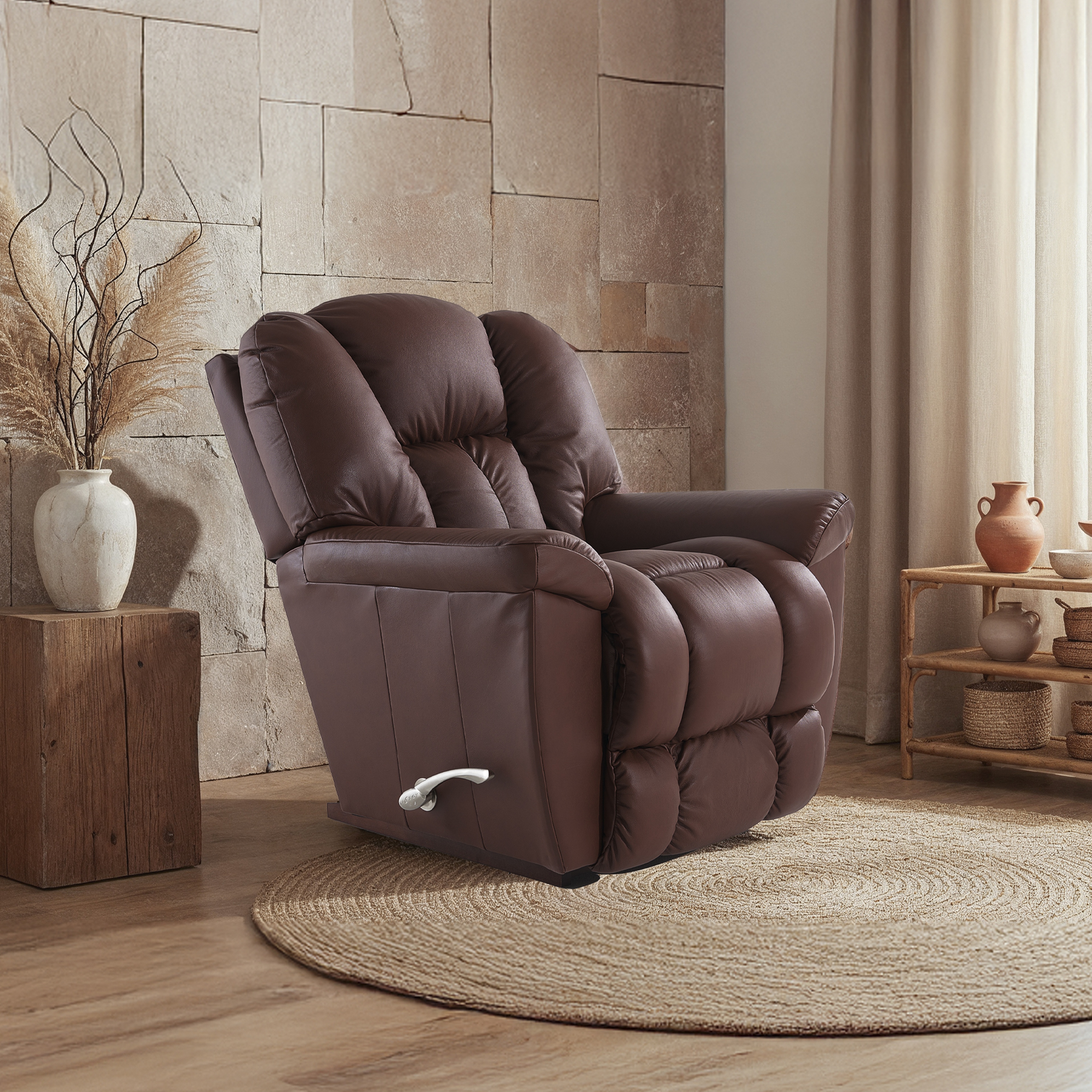 La-Z Boy Maverick Madras Chestnut Koltuk