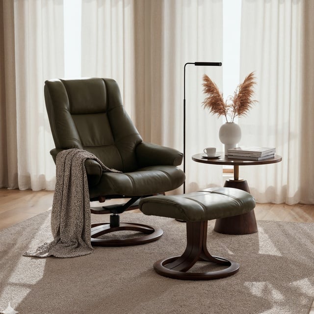 La-Z Boy Grand Roslin Medium Olive Koltuk