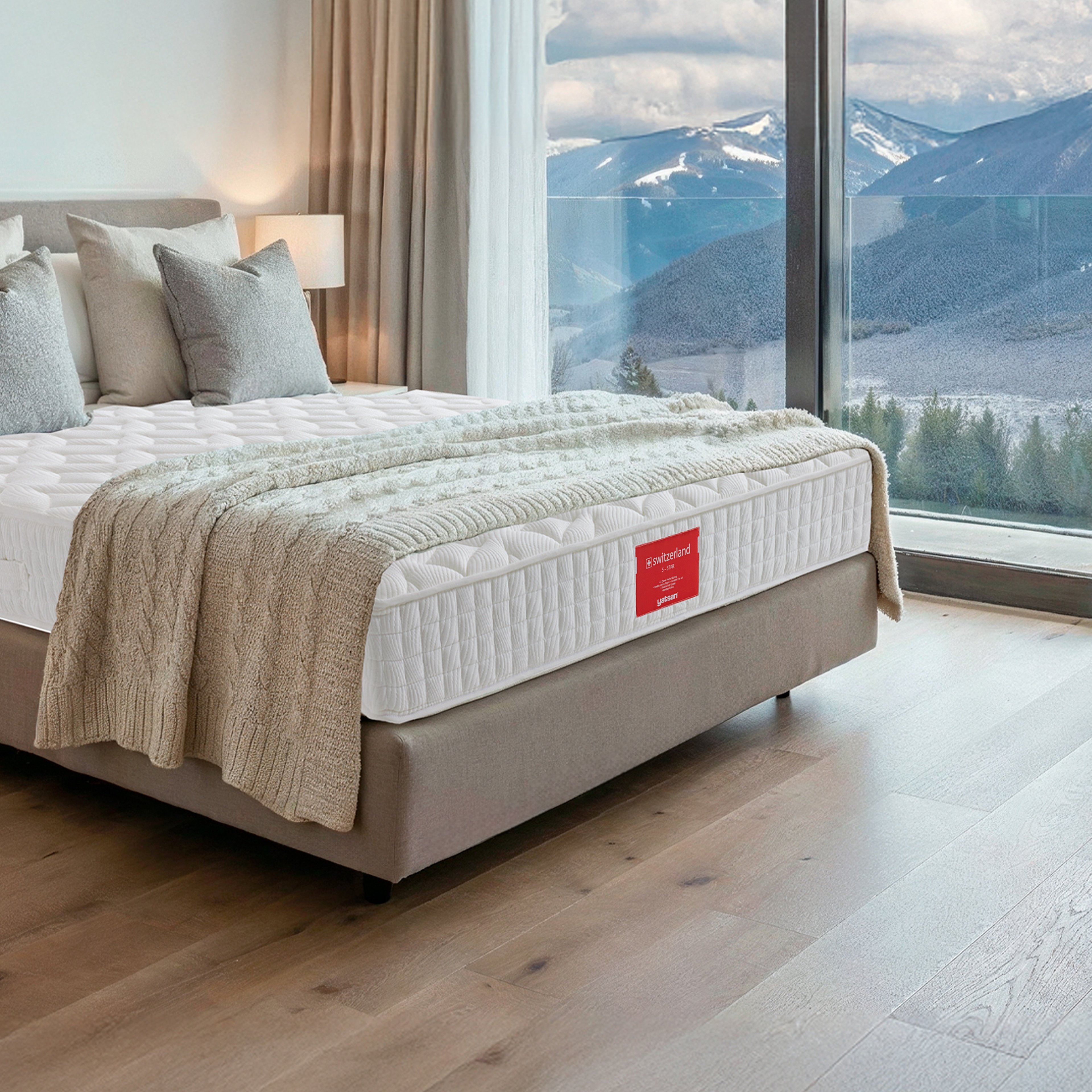 Yatsan Switzerland Original Çift Taraflı Yatak