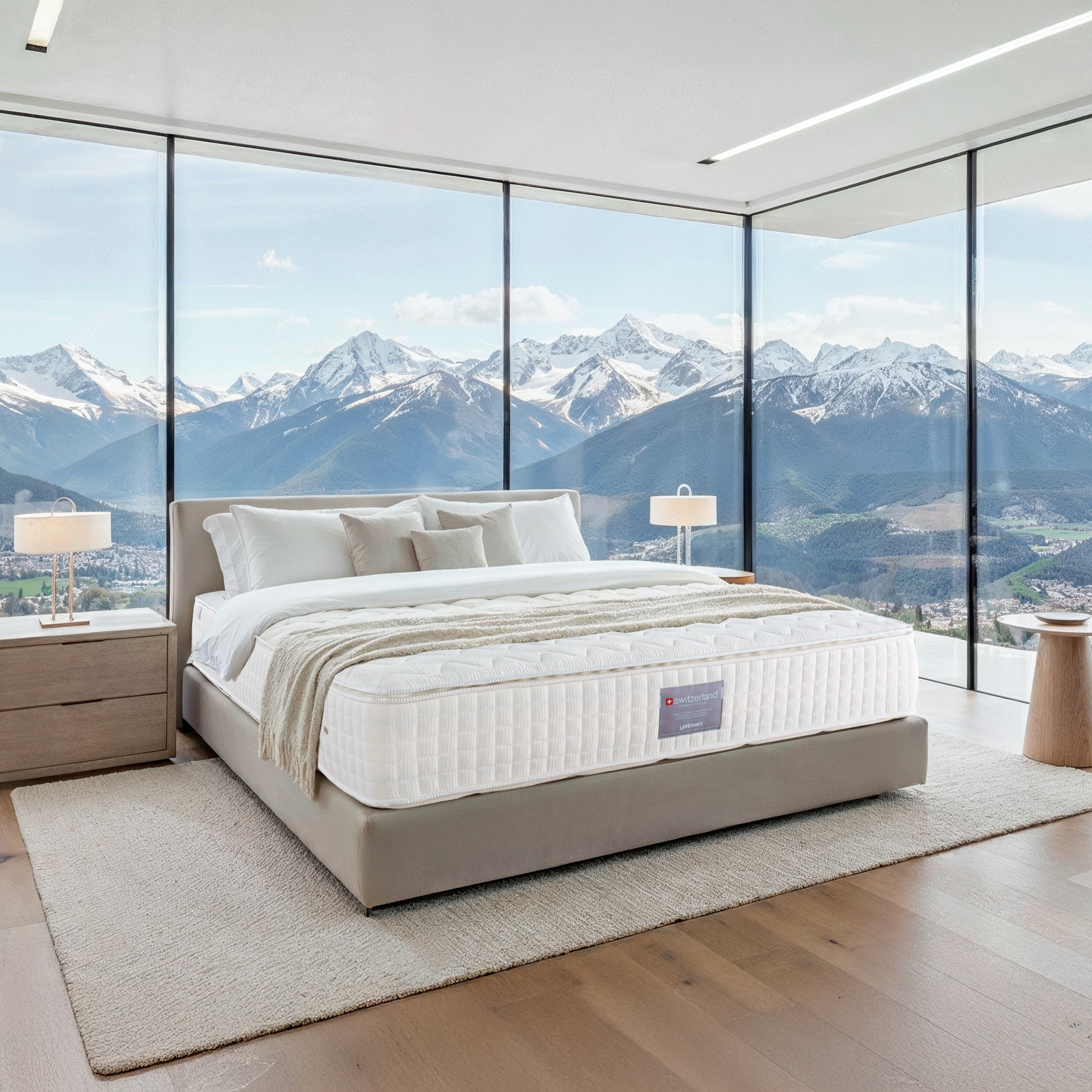 Yatsan Switzerland Premium Plus Çift Taraflı Yatak