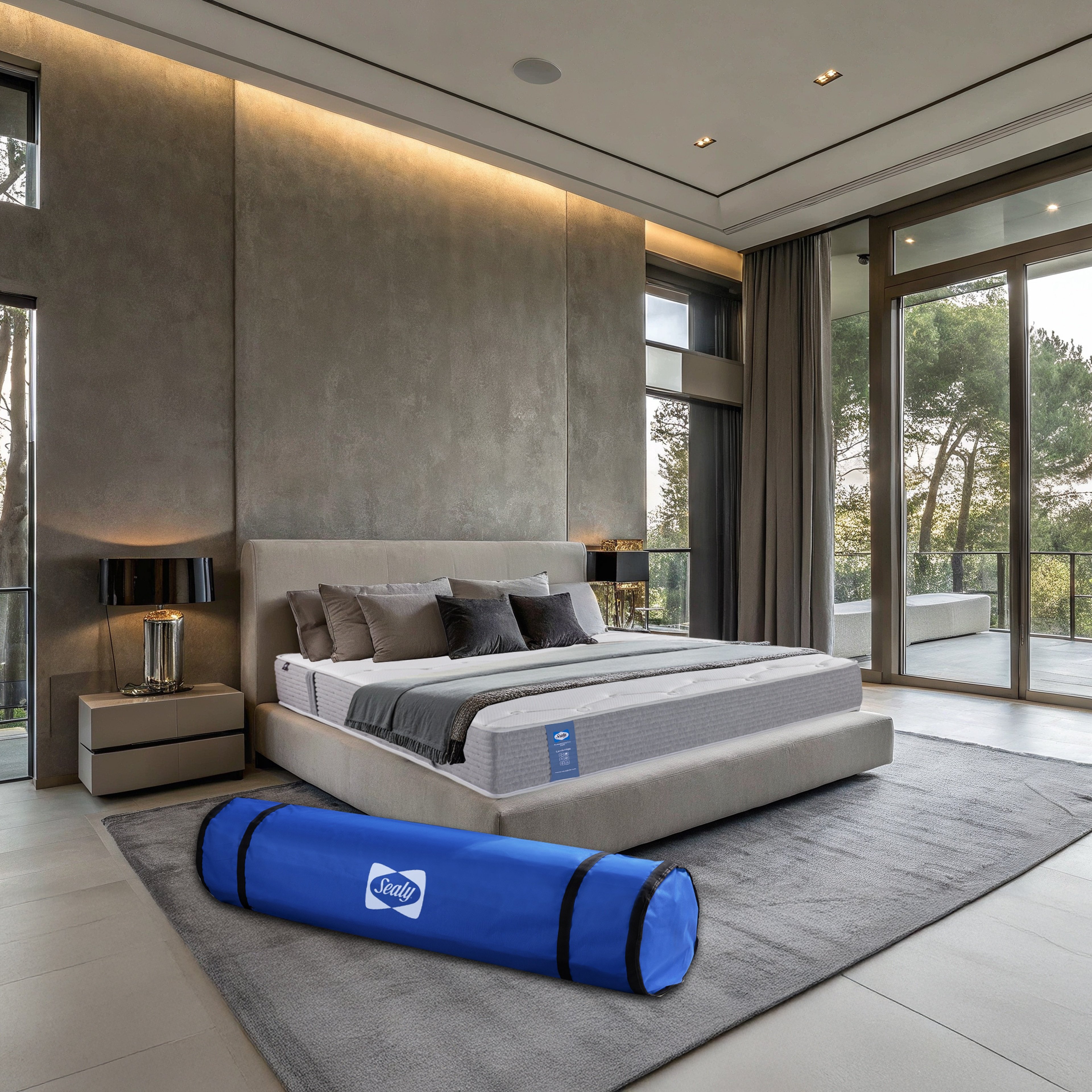 Sealy Cambridge Çift Taraflı Visco& Lateks Yatak