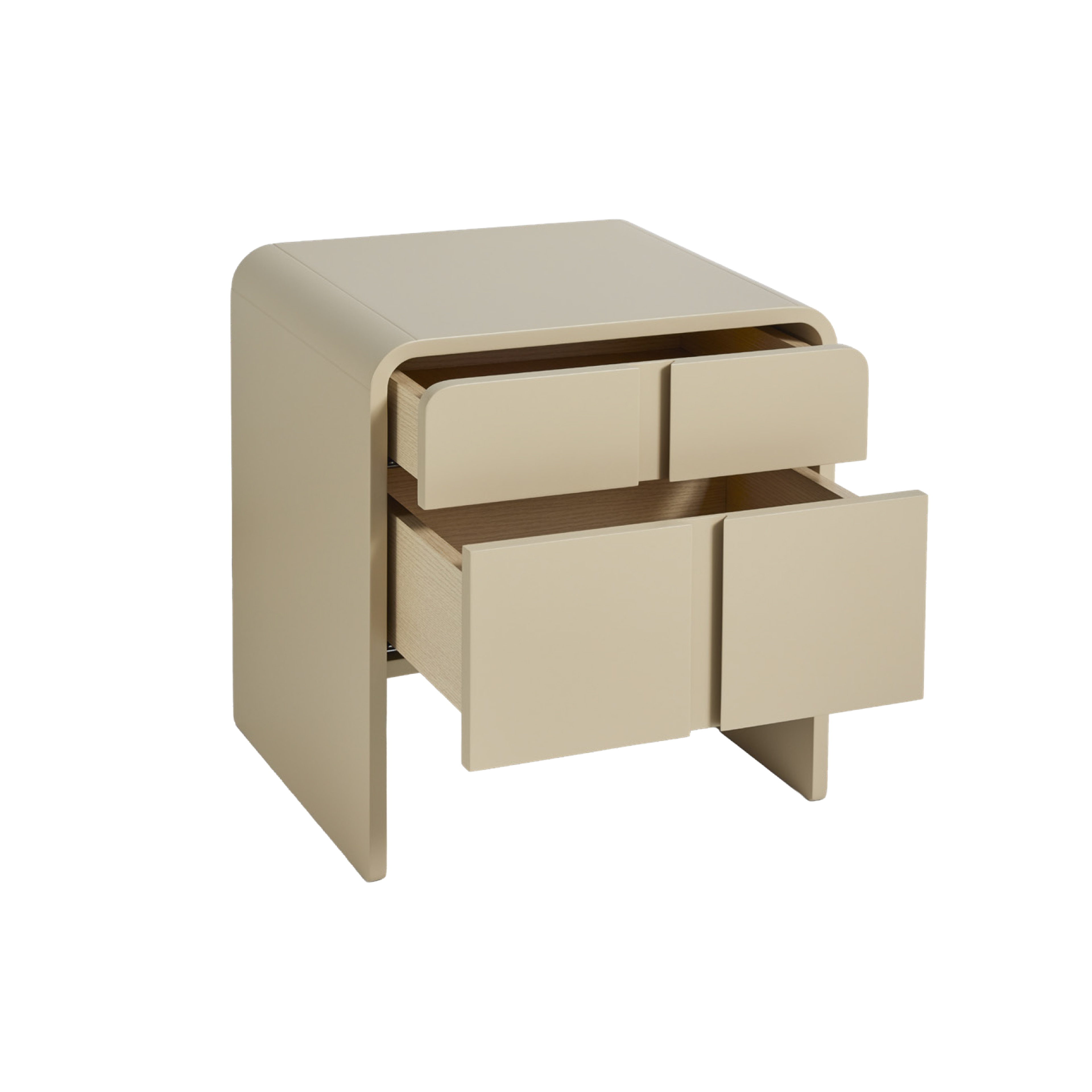 Soprano Re-Design Bej Komodin